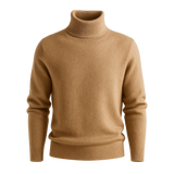 Avenzo Cashmere Turtleneck Brown