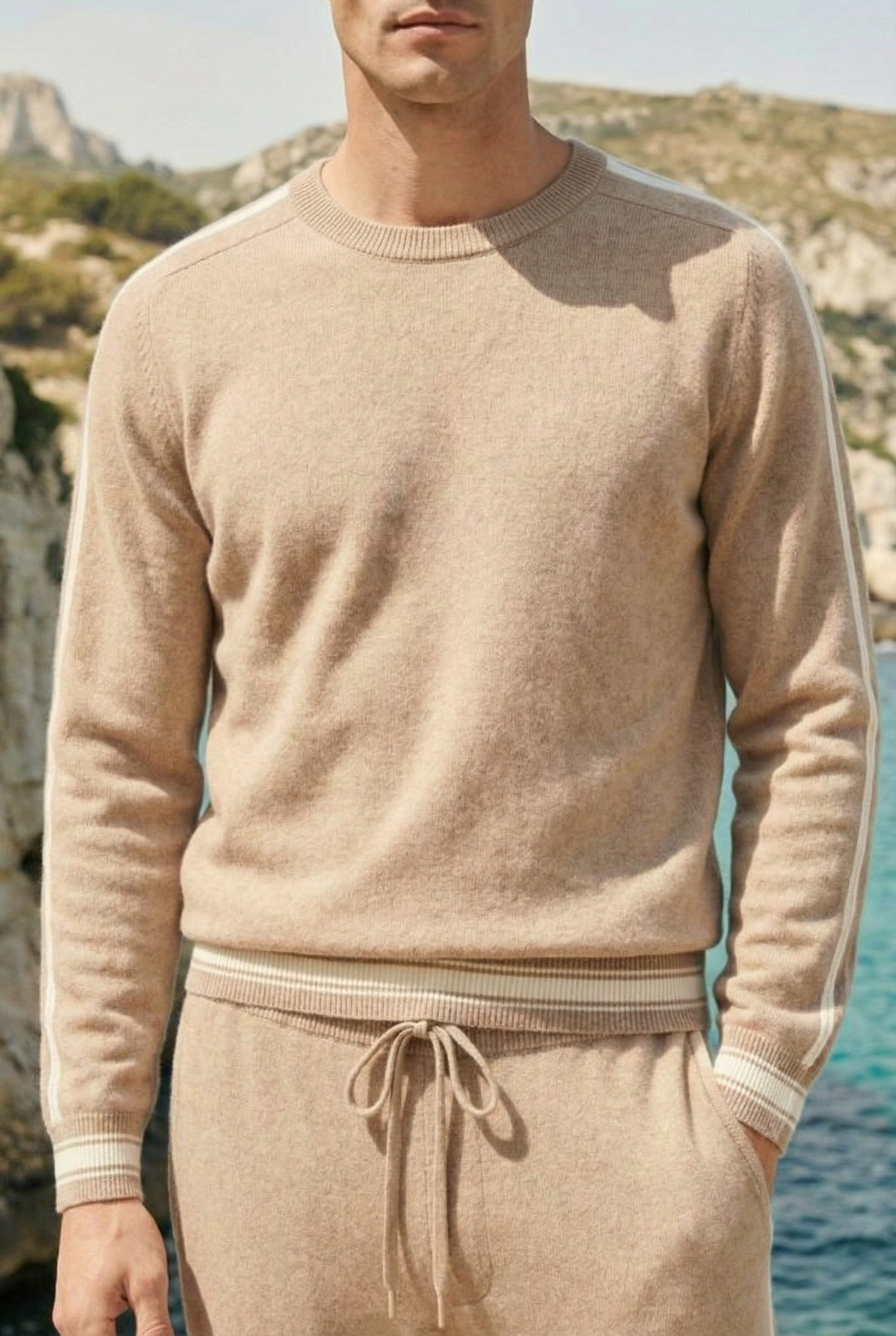 Leomar Cashmere Set Sand