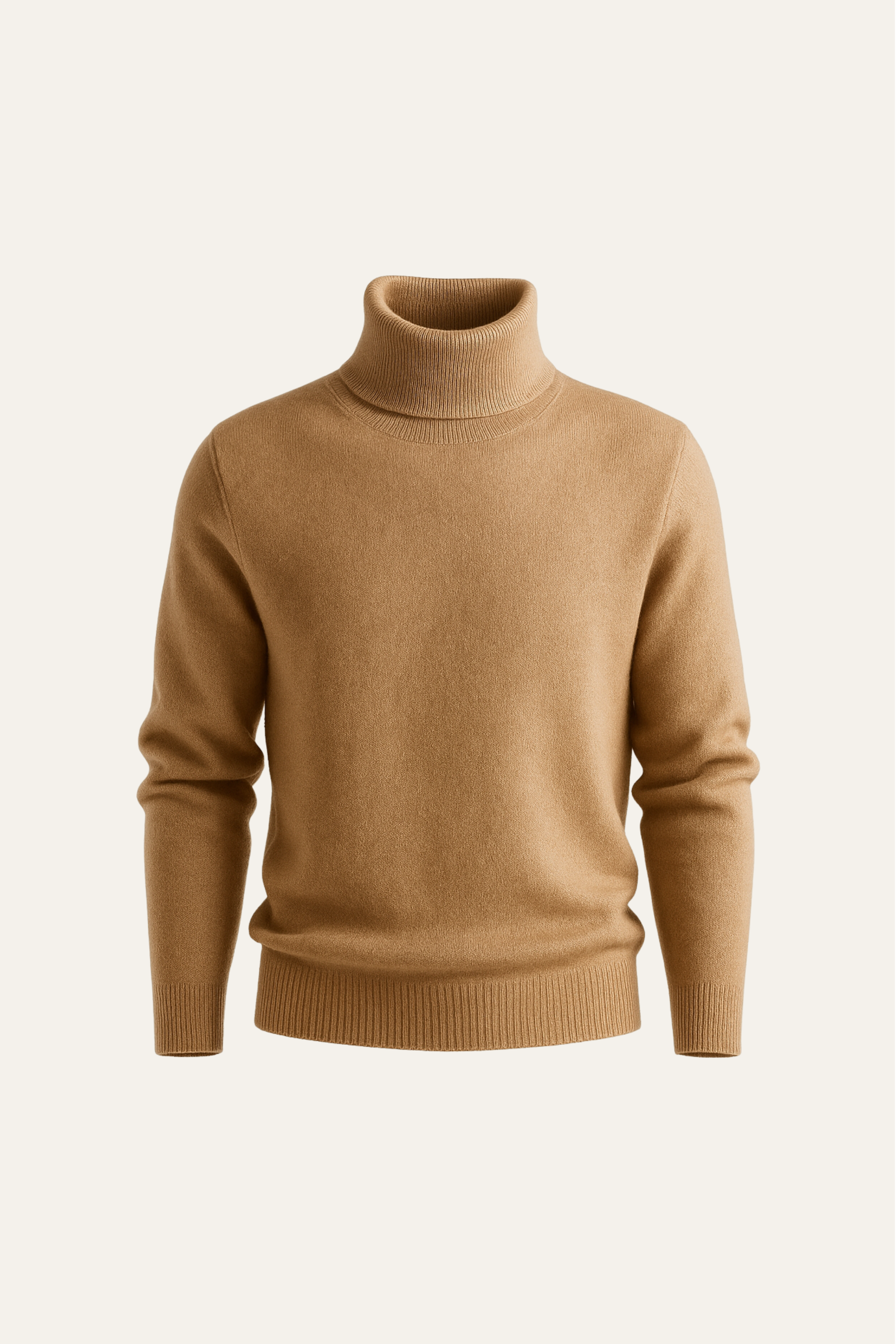 Avenzo Cashmere Turtleneck Brown
