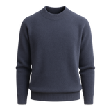 Marenzo Cashmere Crewneck Blue