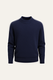 Marenzo Cashmere Crewneck Navy