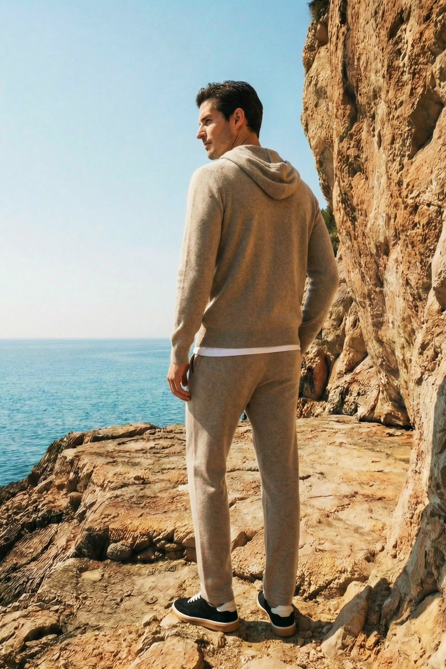 Ariello Cashmere Set Camel