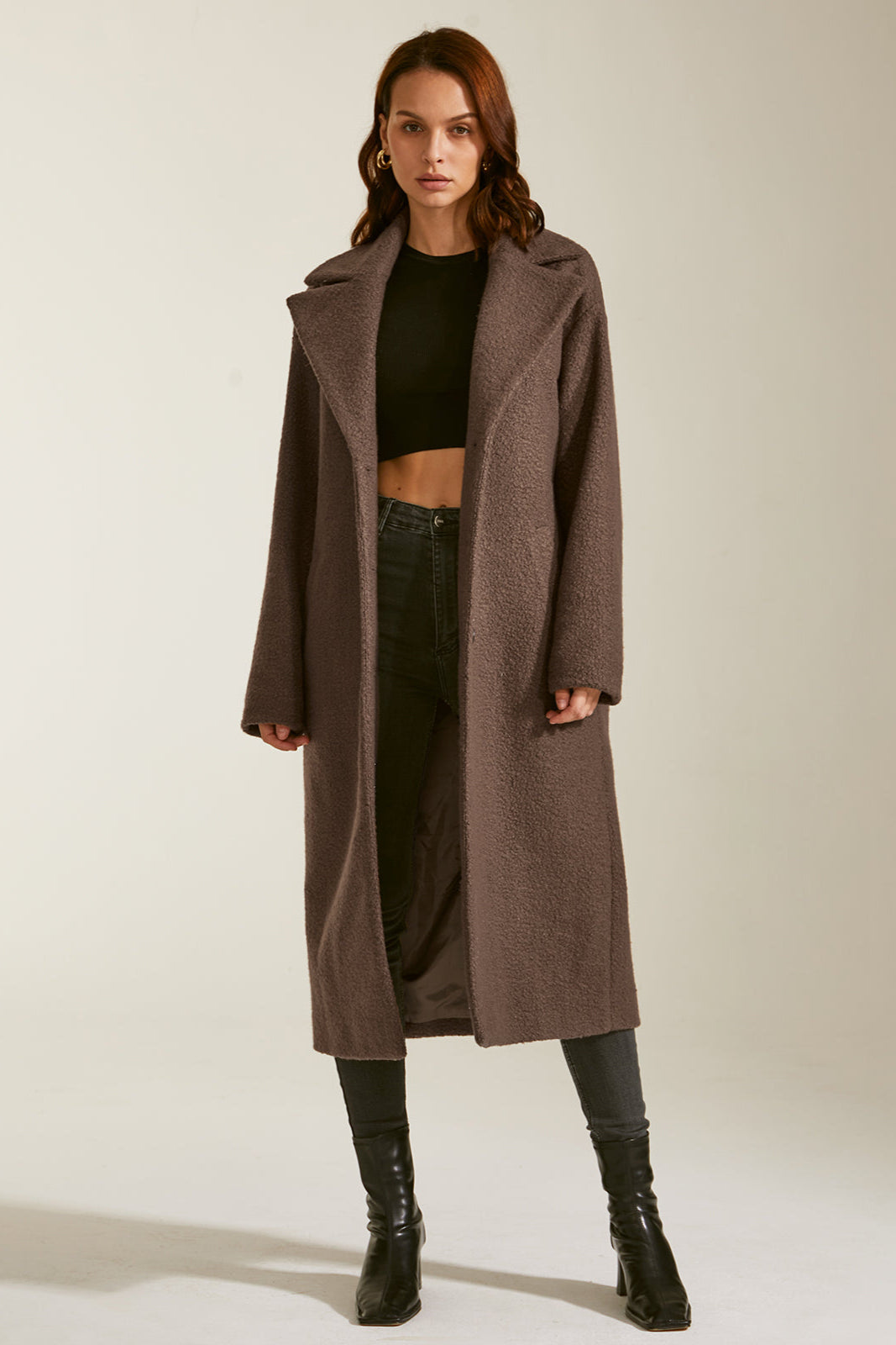 Essential Oversized Wool-Blend Coat