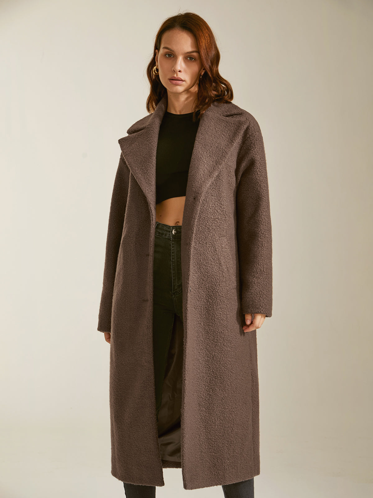 Essential Oversized Wool-Blend Coat