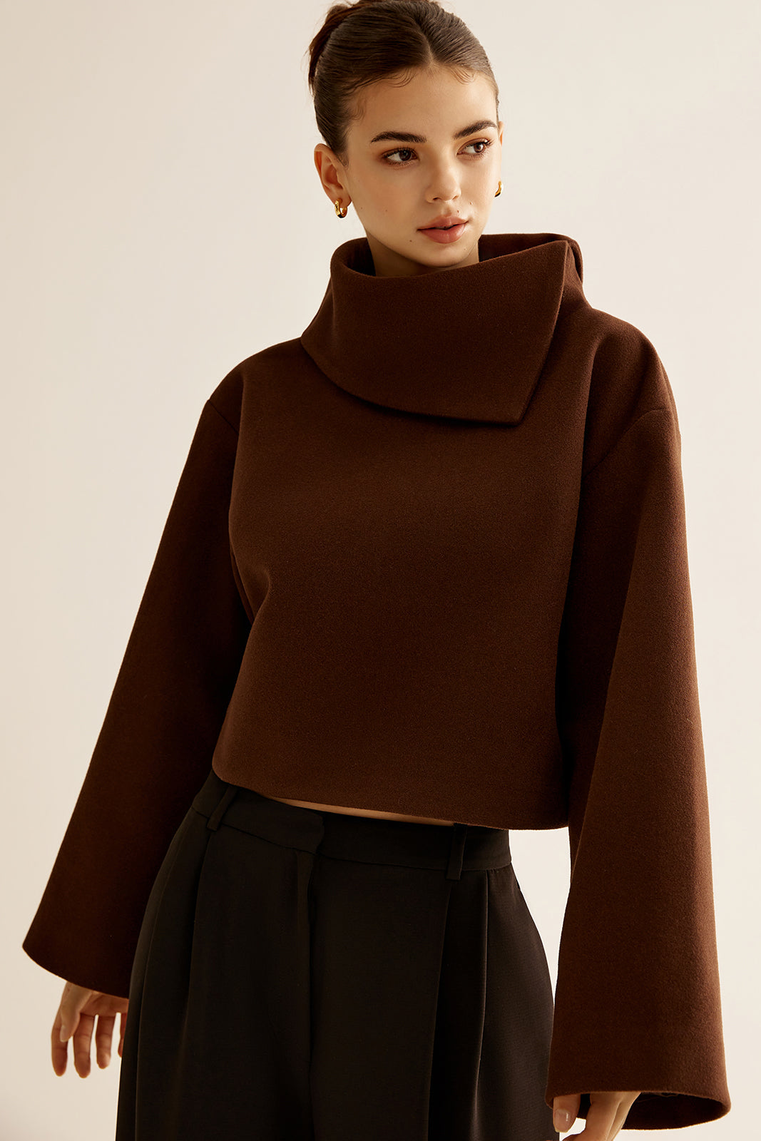 Tailored Roll-Neck Jumper