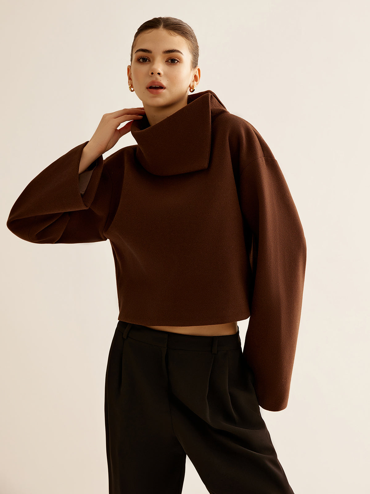 Tailored Roll-Neck Jumper