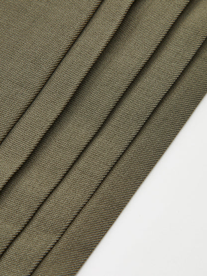 Pleated Wide-Leg Trousers