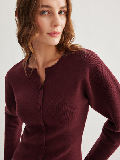 Tailored Knit Cardigan