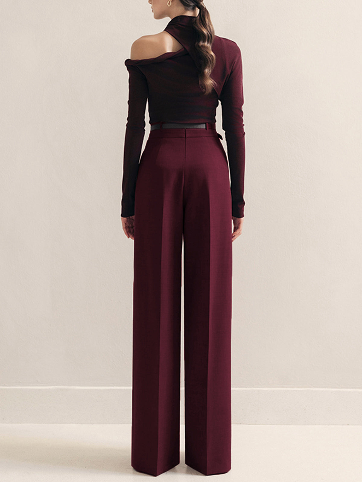 Luxury Wide-Leg Trousers