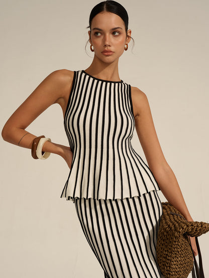 Signature Striped Knit Co-ord