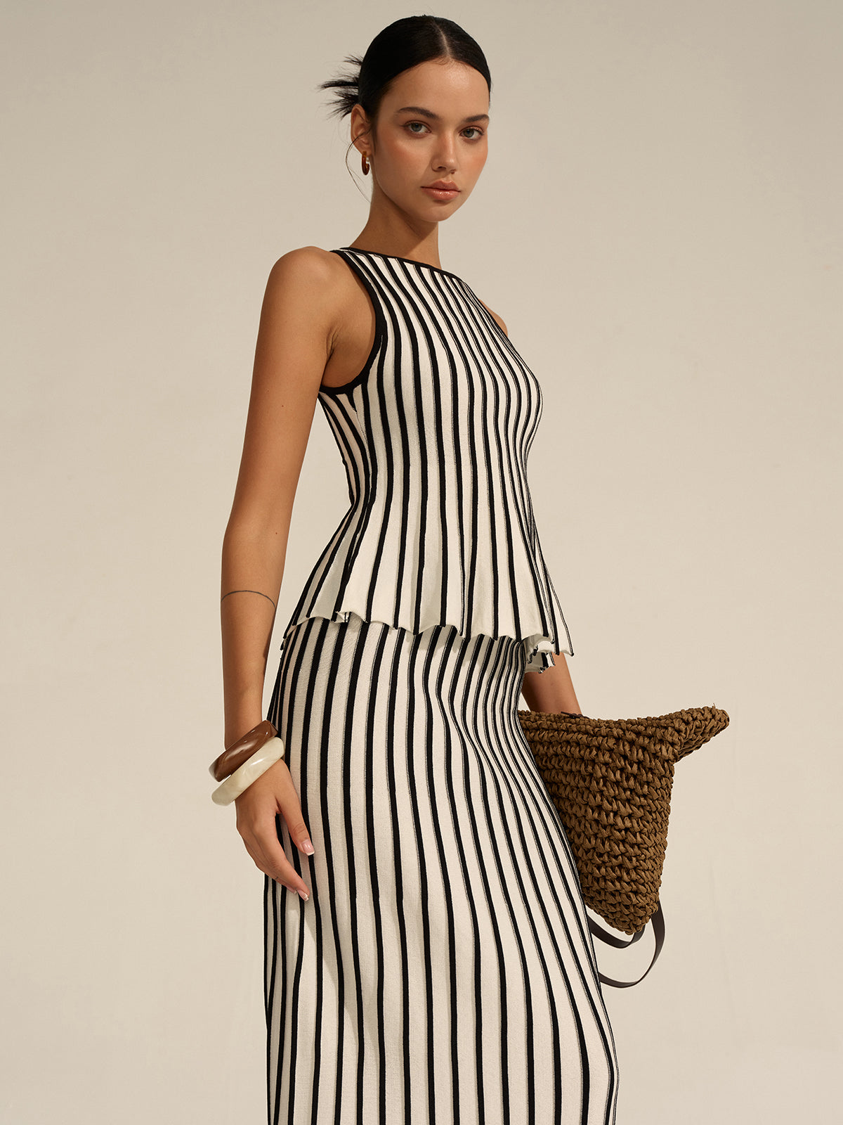 Signature Striped Knit Co-ord
