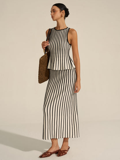 Signature Striped Knit Co-ord