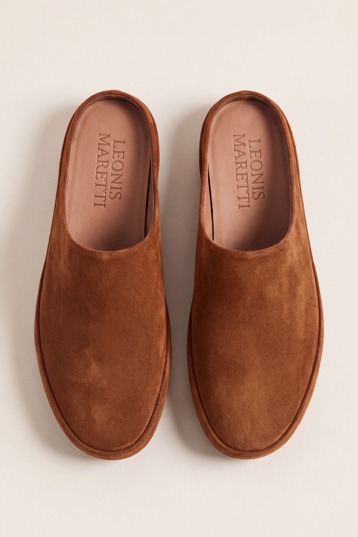 Perugia Suede Mule Tan