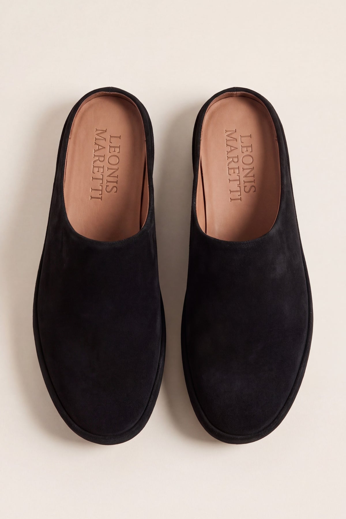 Perugia Suede Mule Black