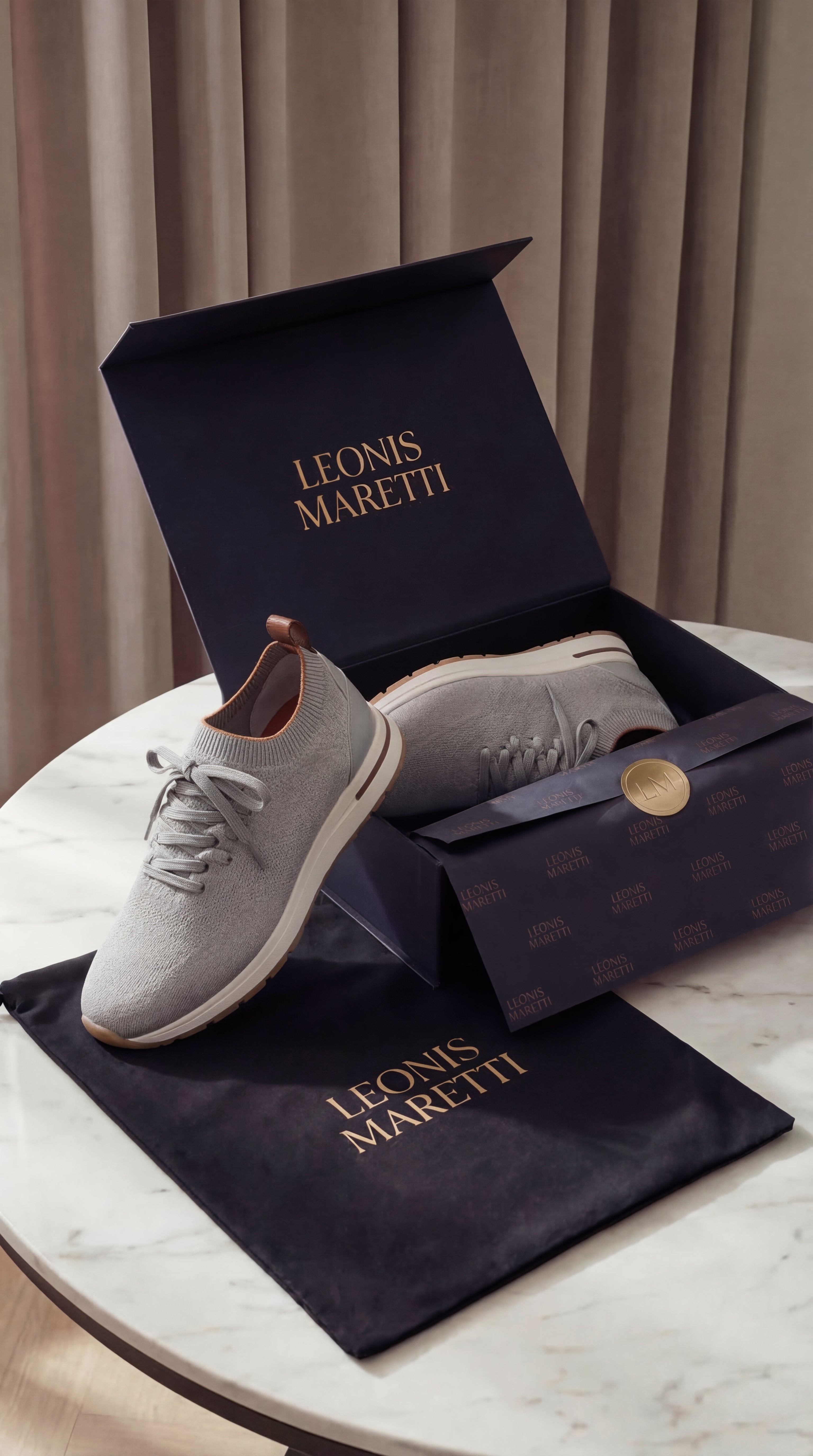 Solano Mesh Slip-On Light Grey
