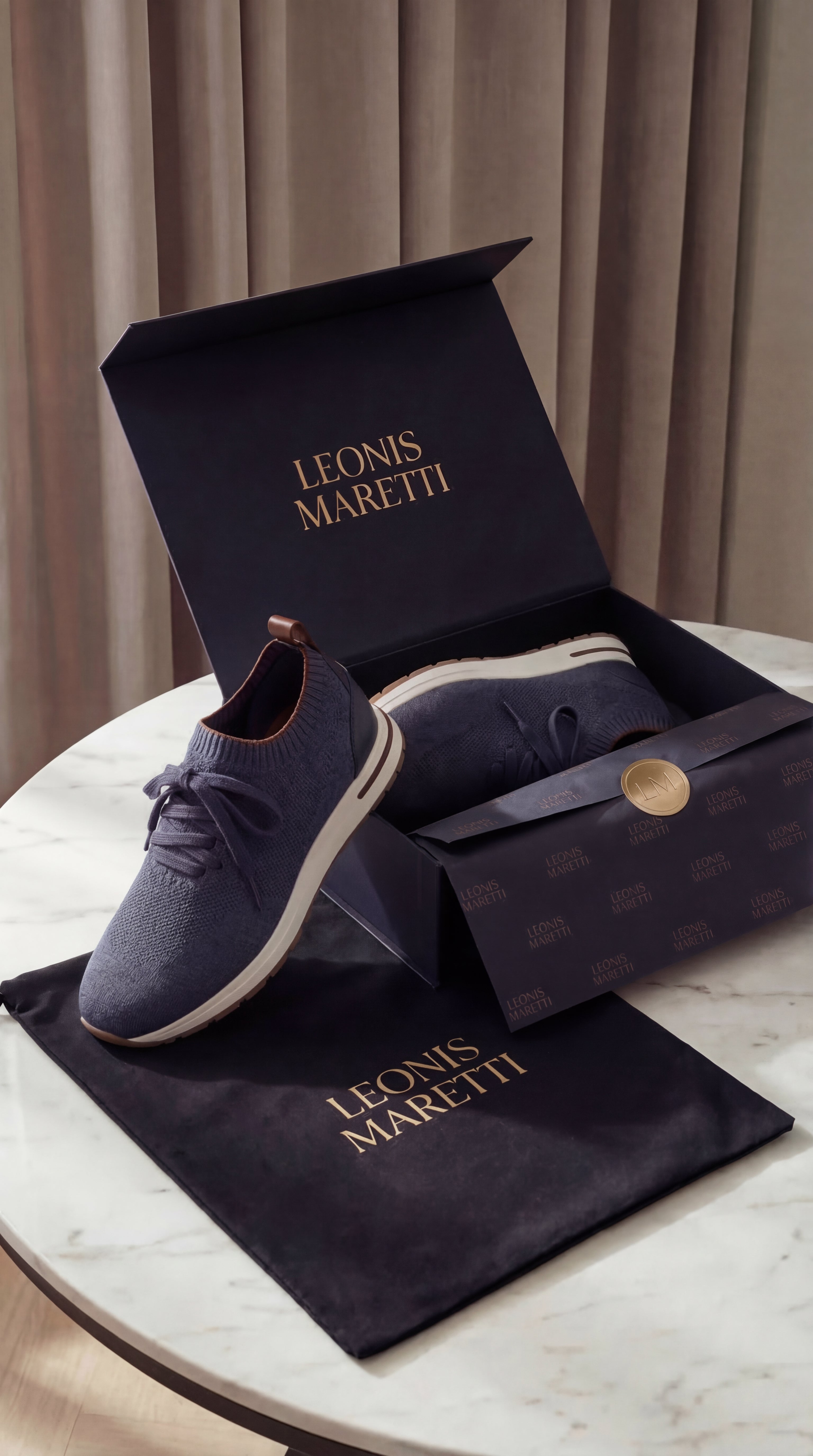 Solano Mesh Slip-On Blue