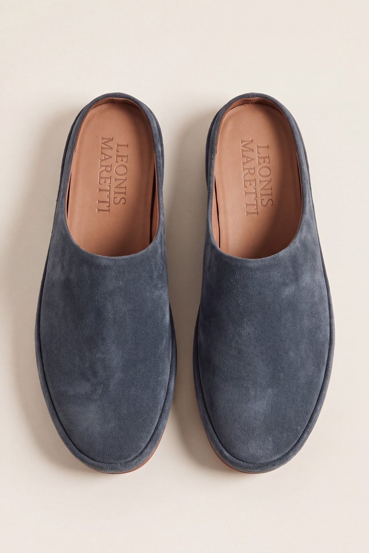 Perugia Suede Mule Grey