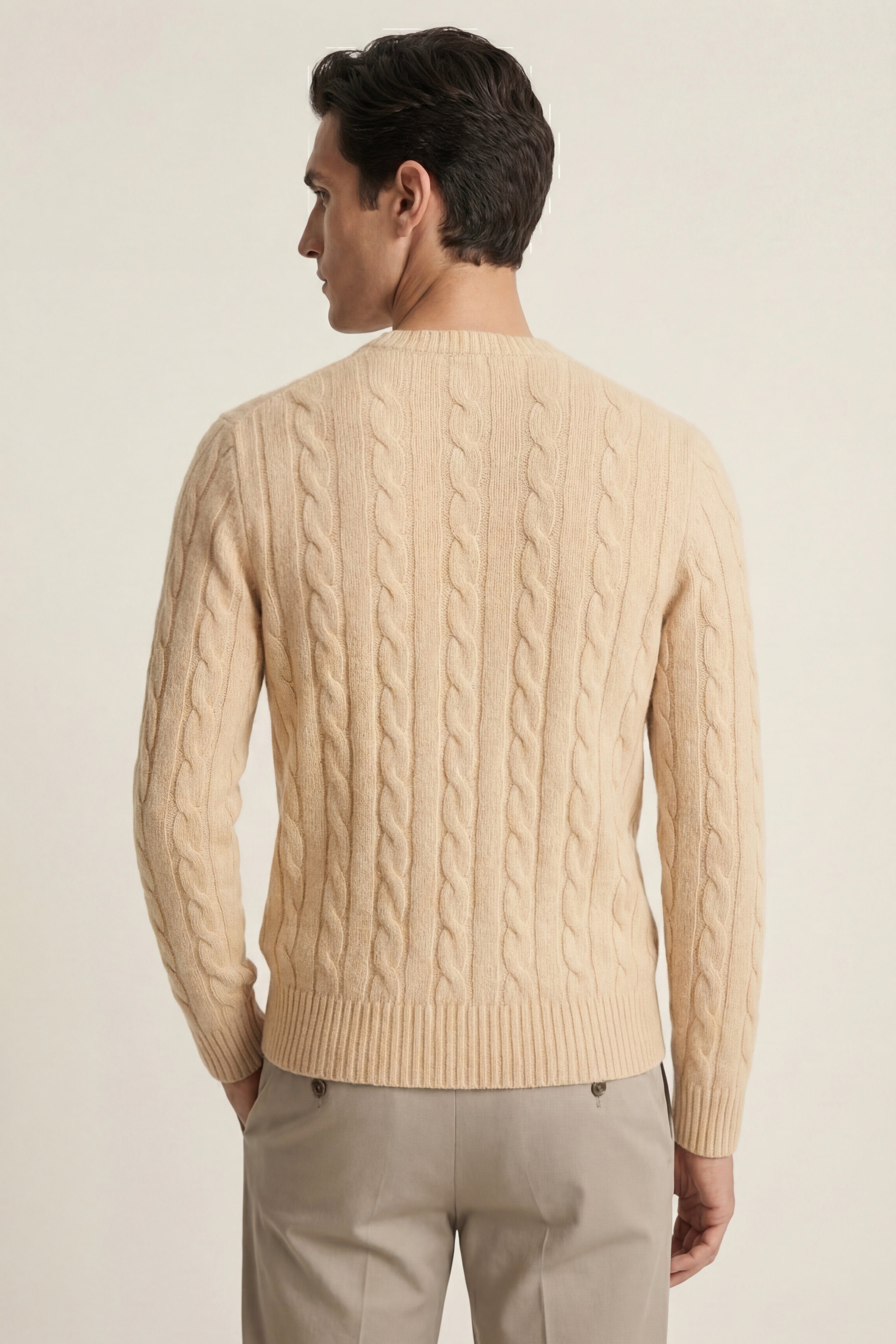Soreno Cashmere Knit Beige