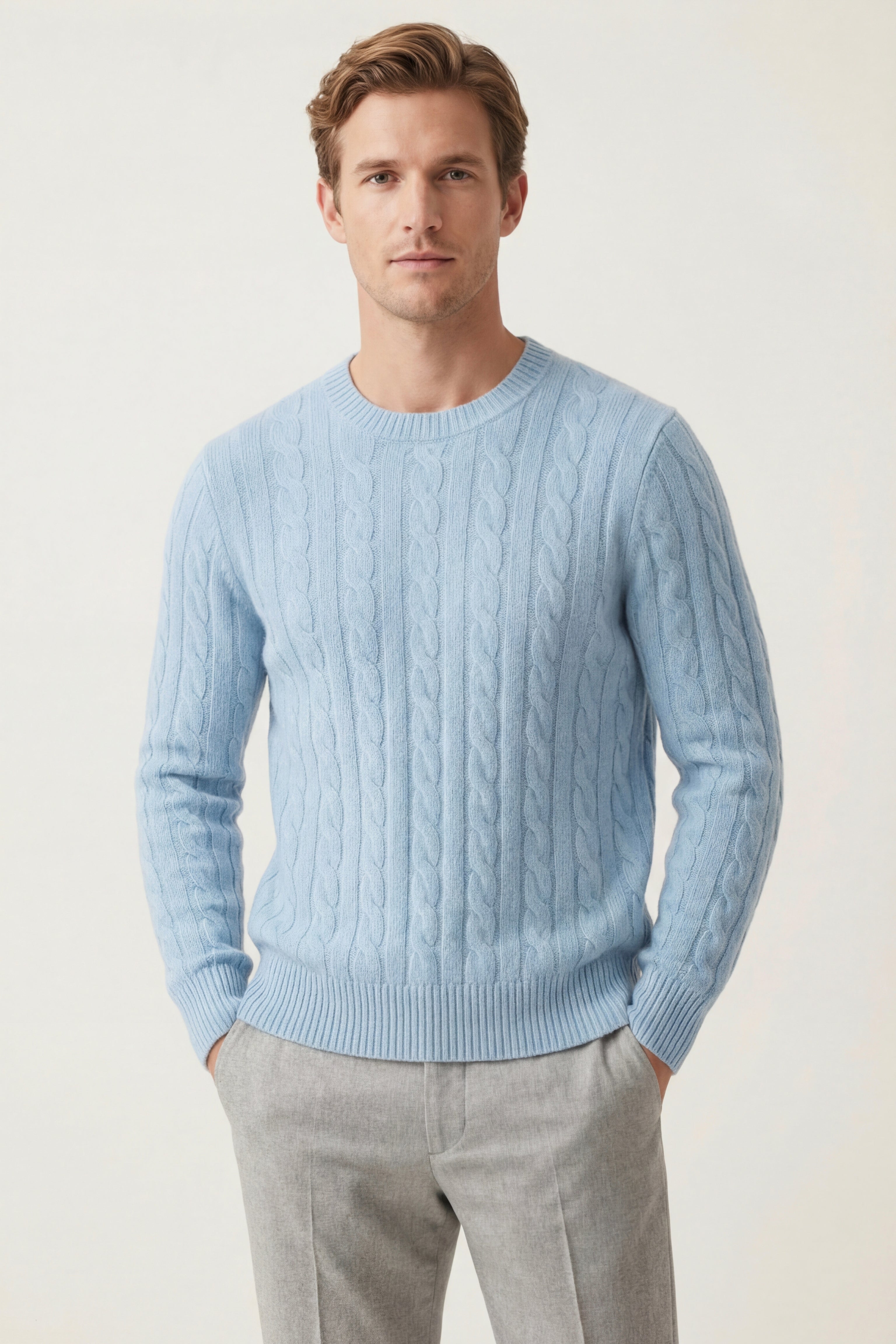 Soreno Cashmere Knit Blue