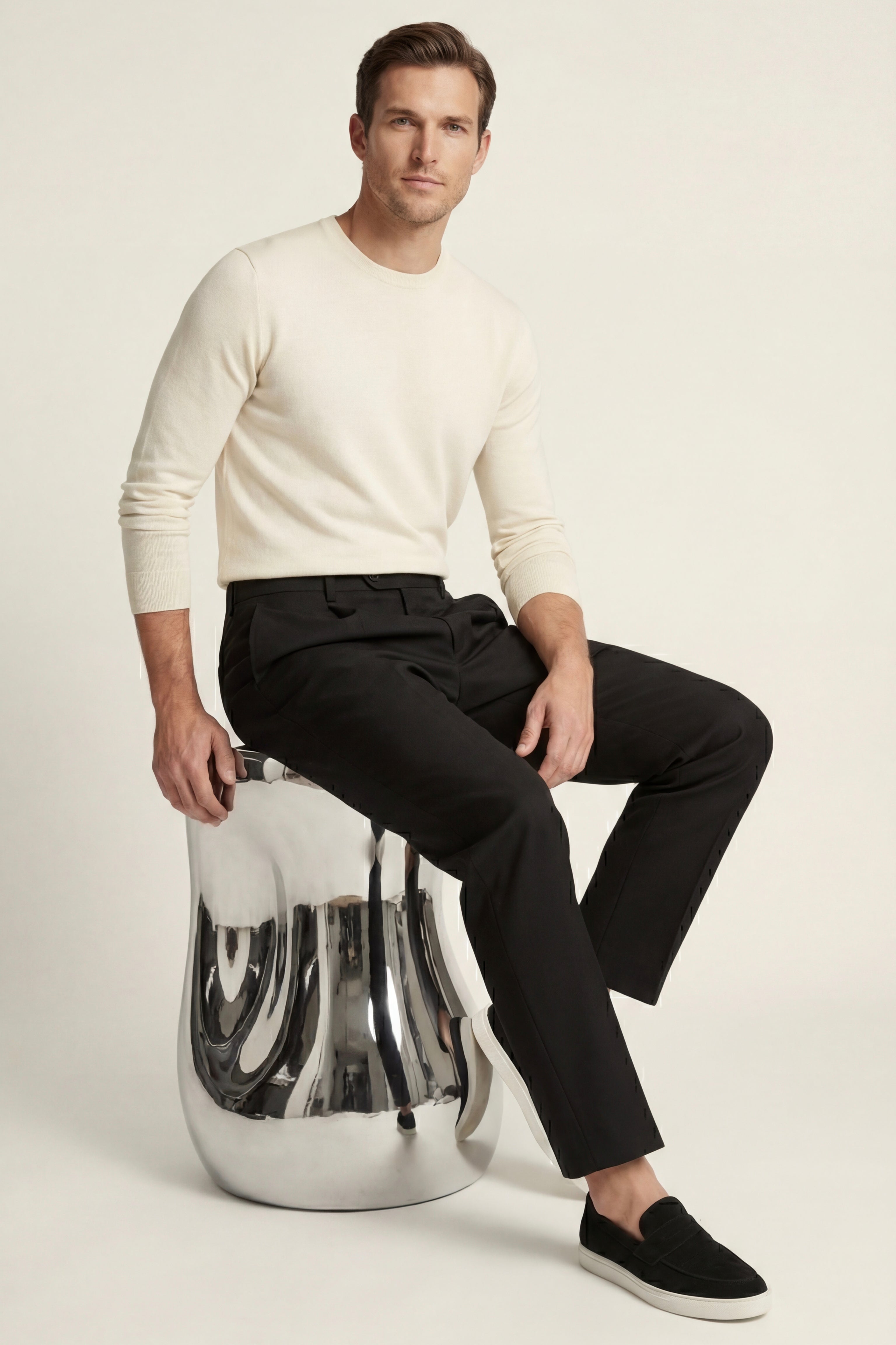 Valenti Pantalon Black