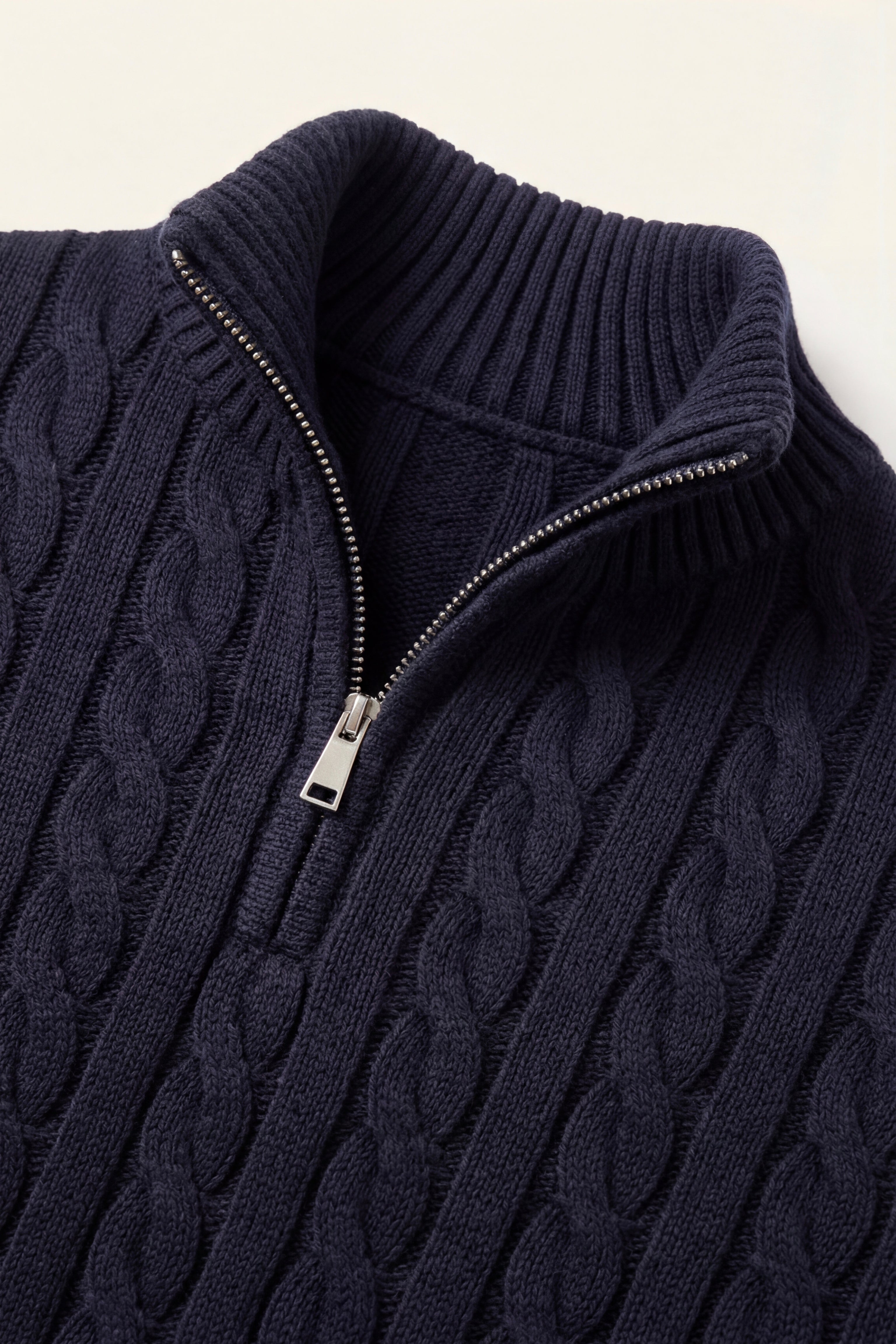 Medici Cable Knit Navy