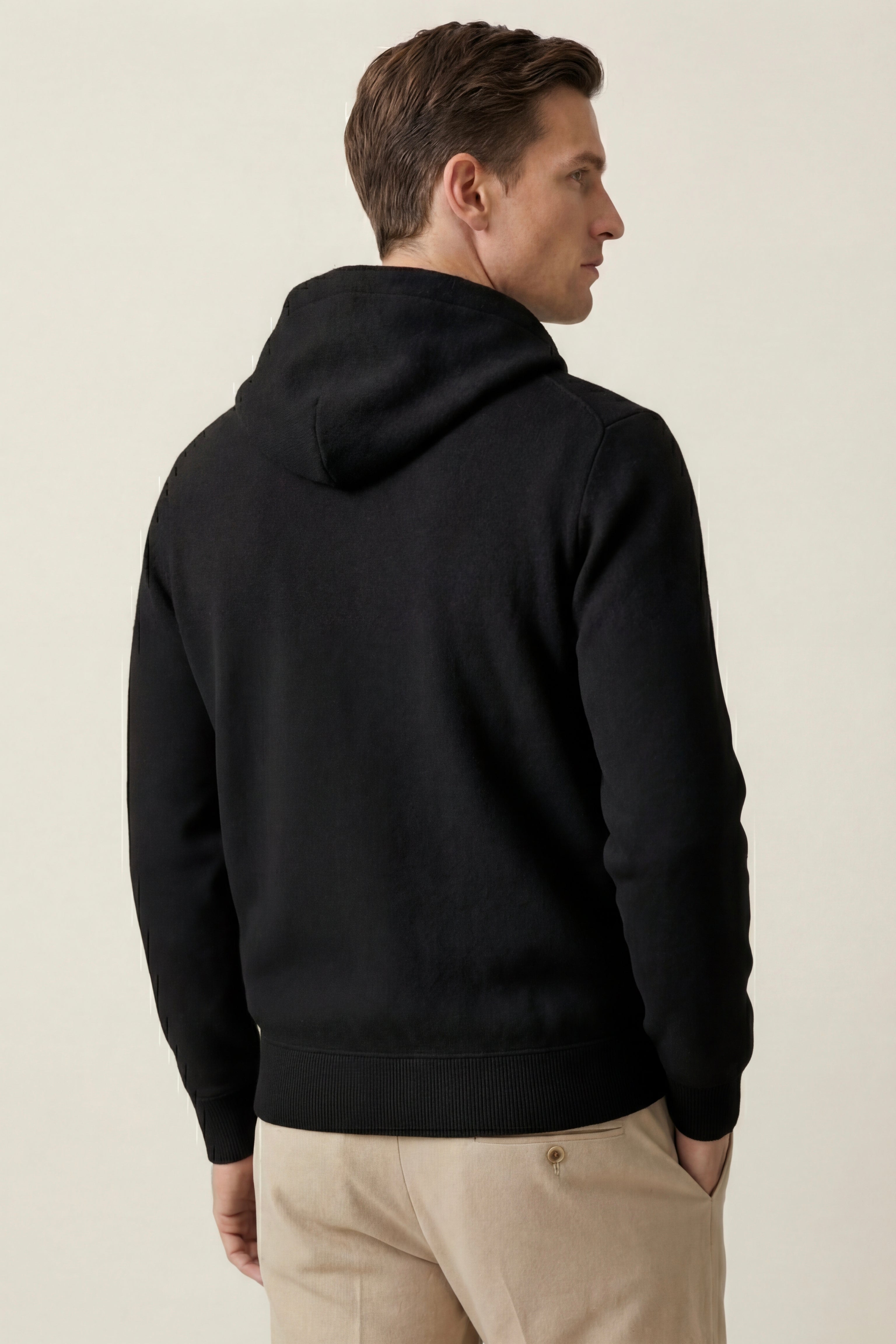 Novaro Hooded Zip Knit