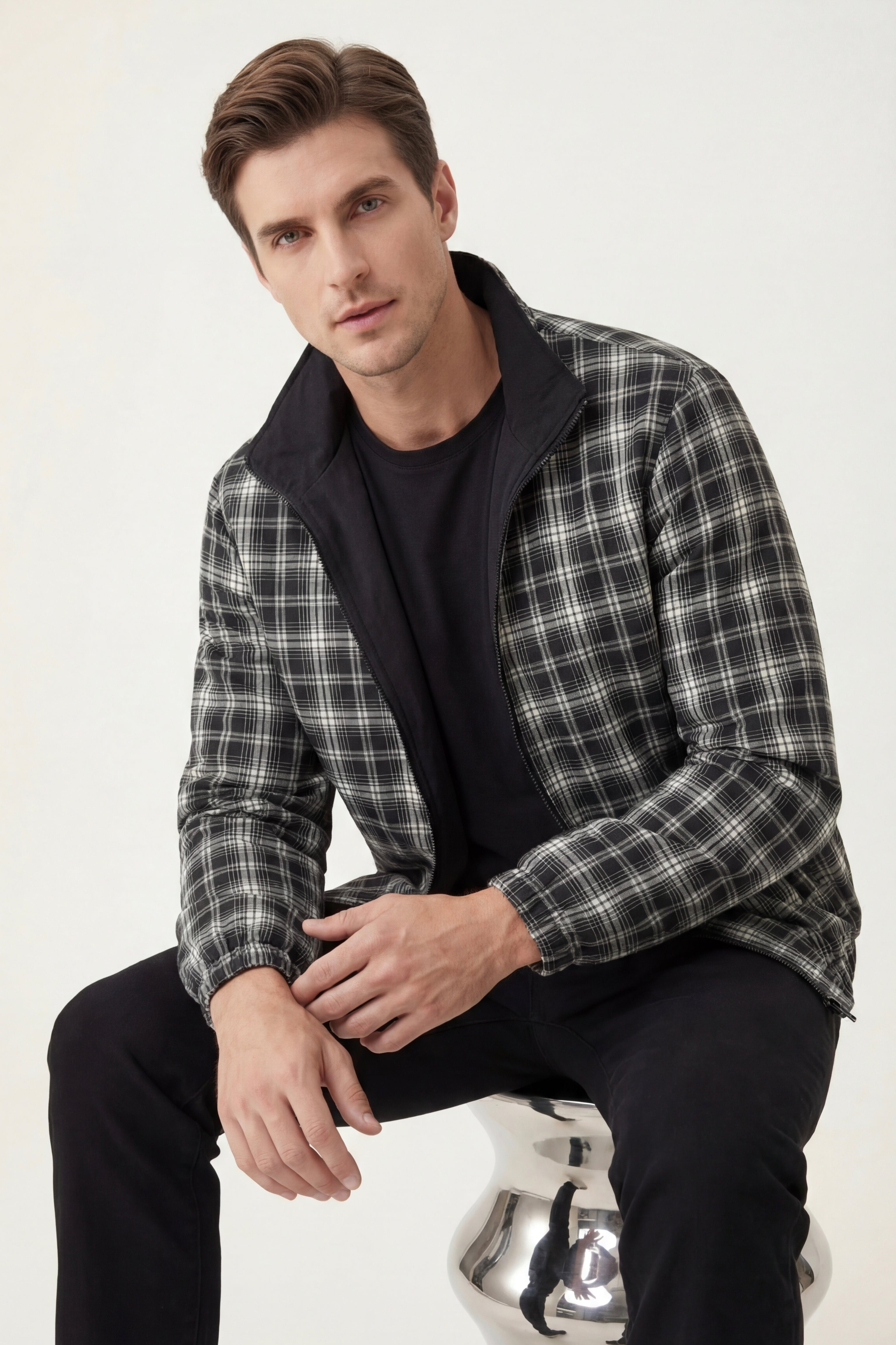 Levanto Reversible Jacket Black