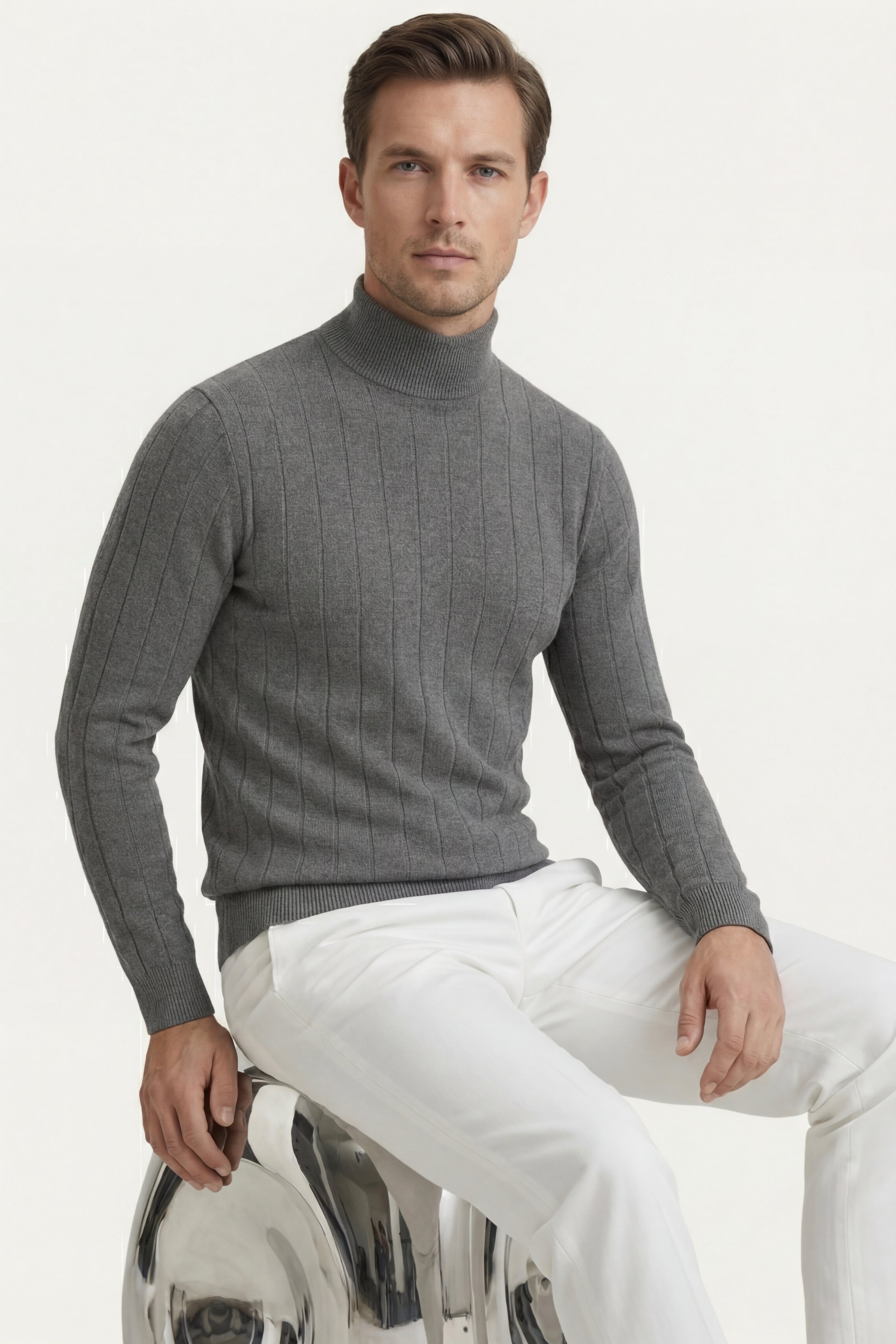 Arleno Turtleneck Grey