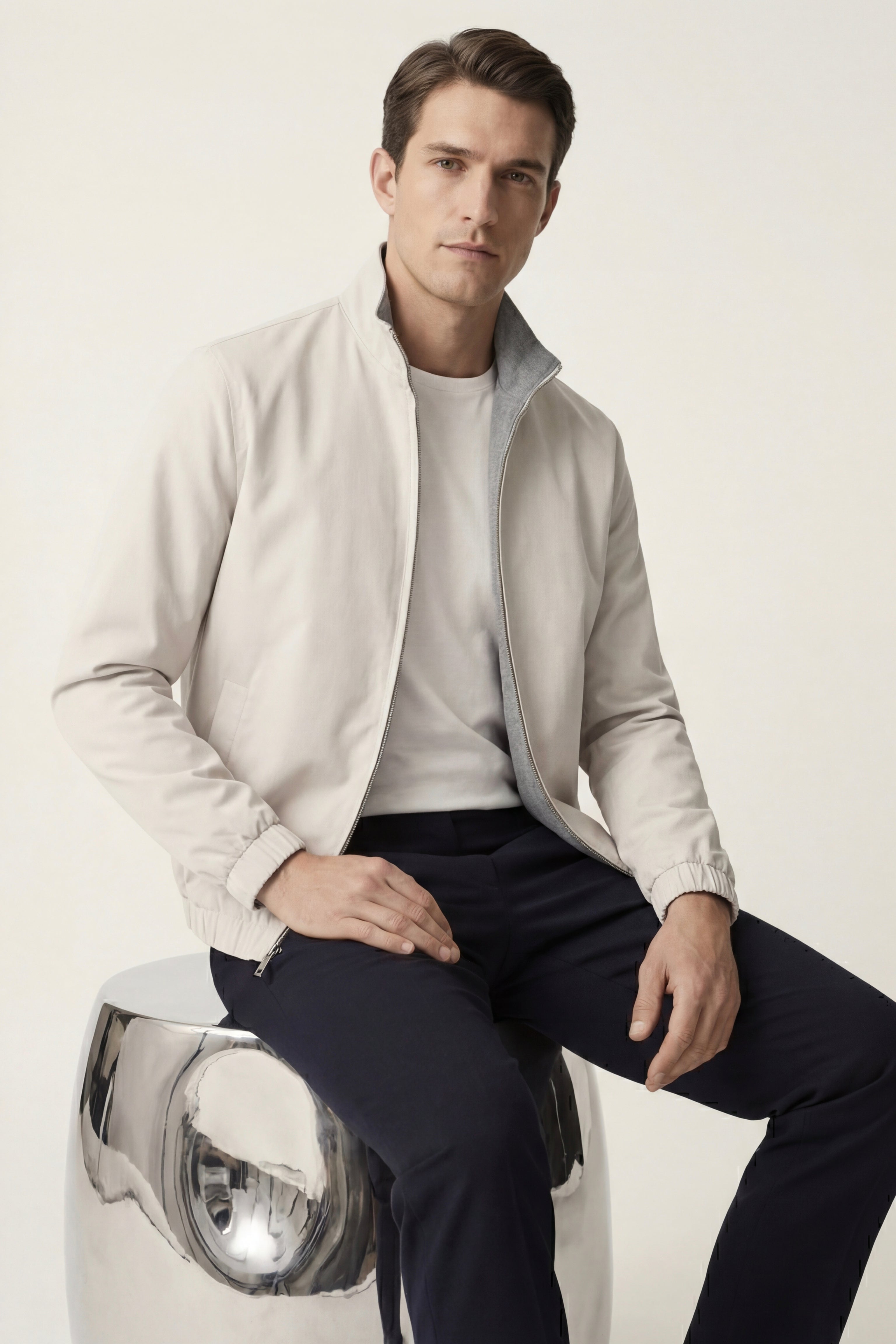 Maretti Reverso Jacket Ivory