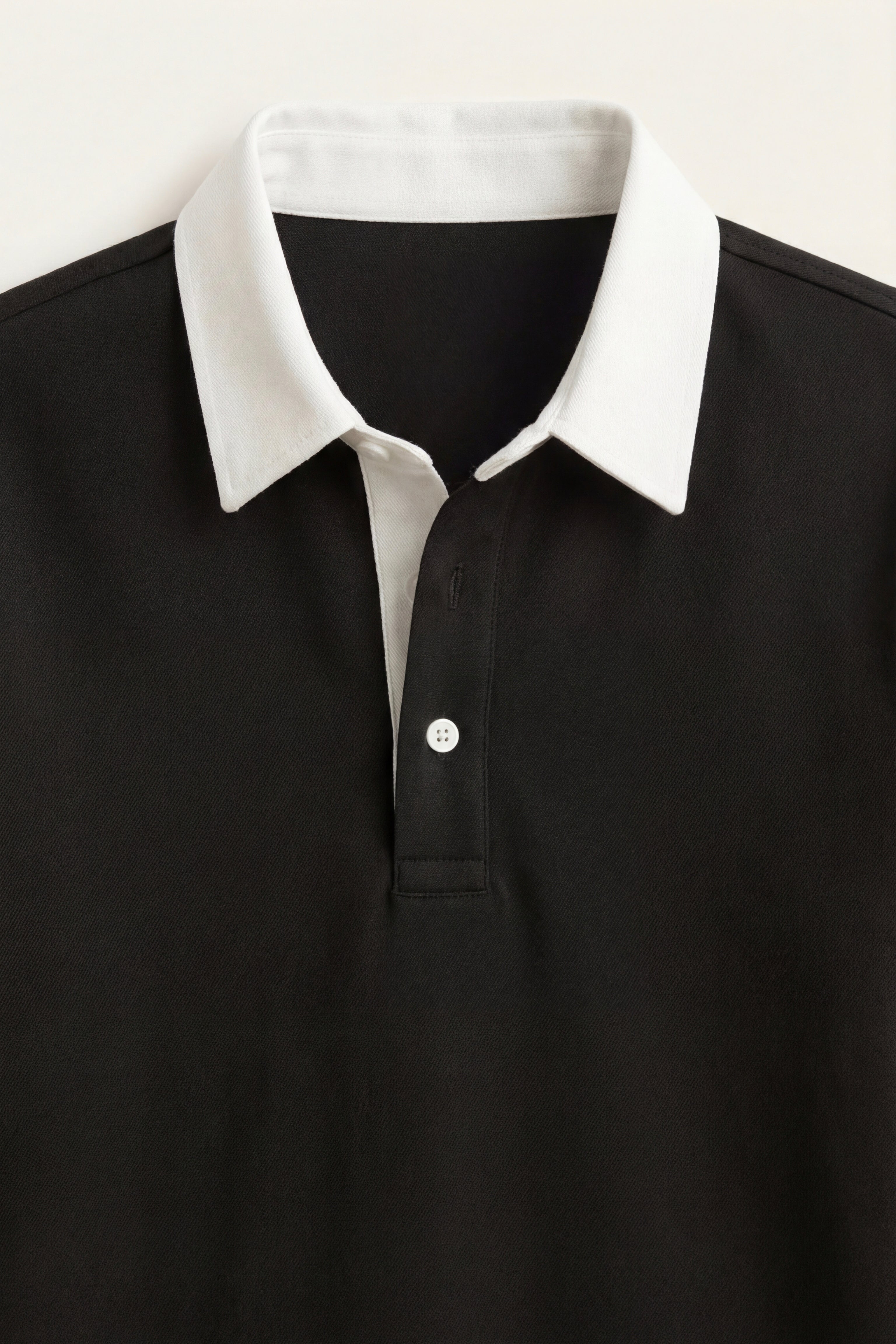 Valerio Polo Knit Black