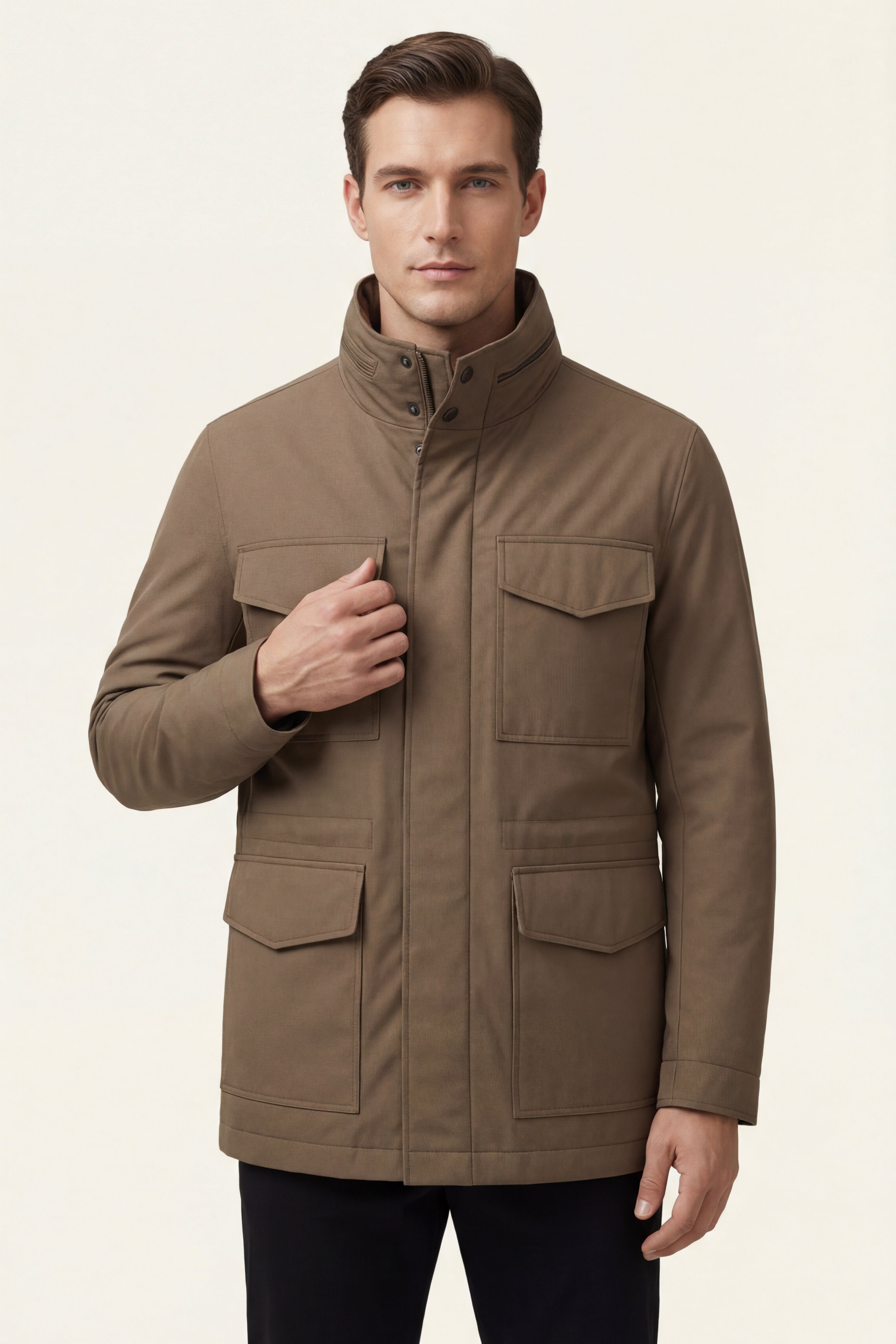 Arverno Expedition Coat Khaki