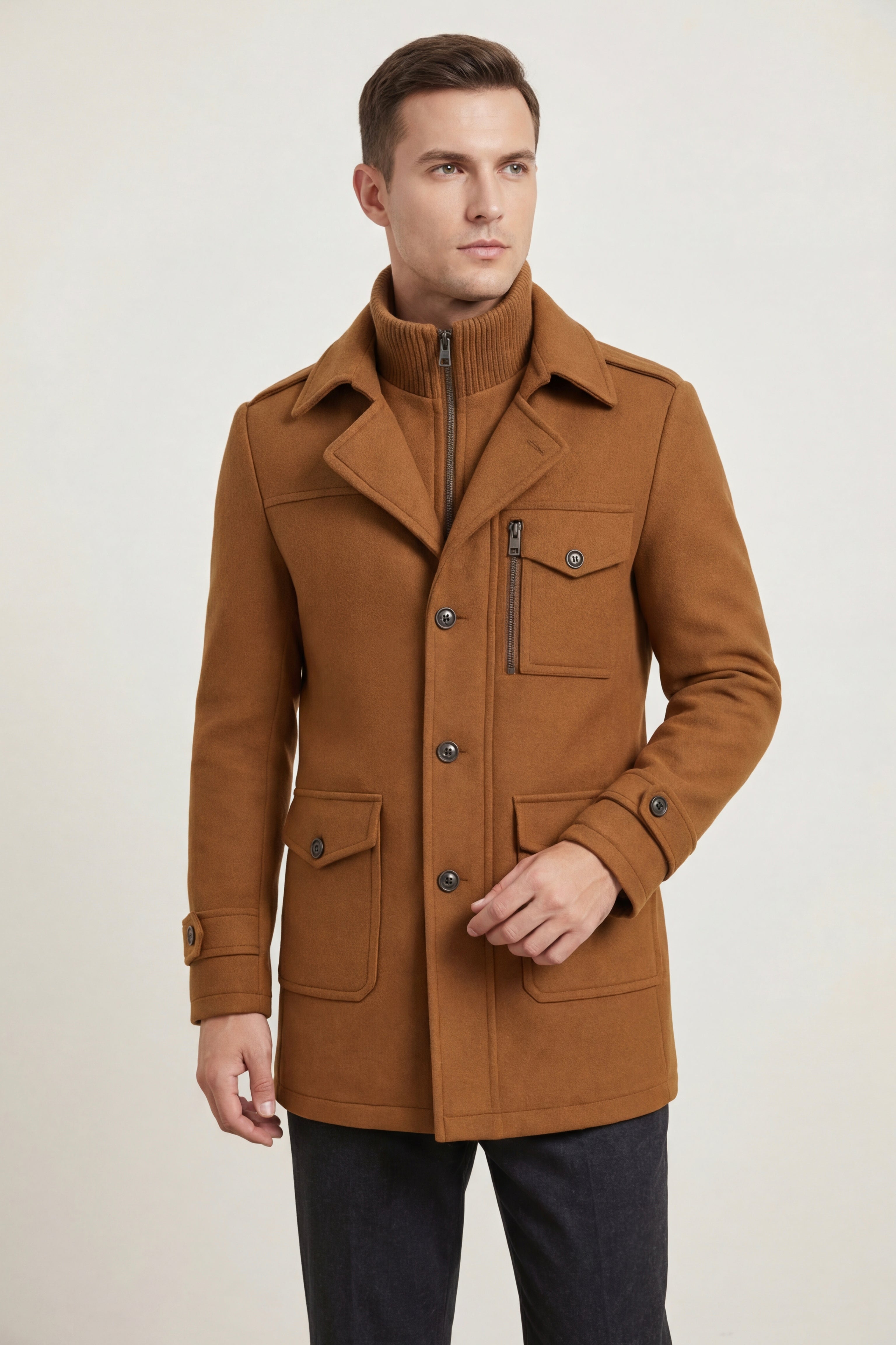Melvin Field Coat Orange