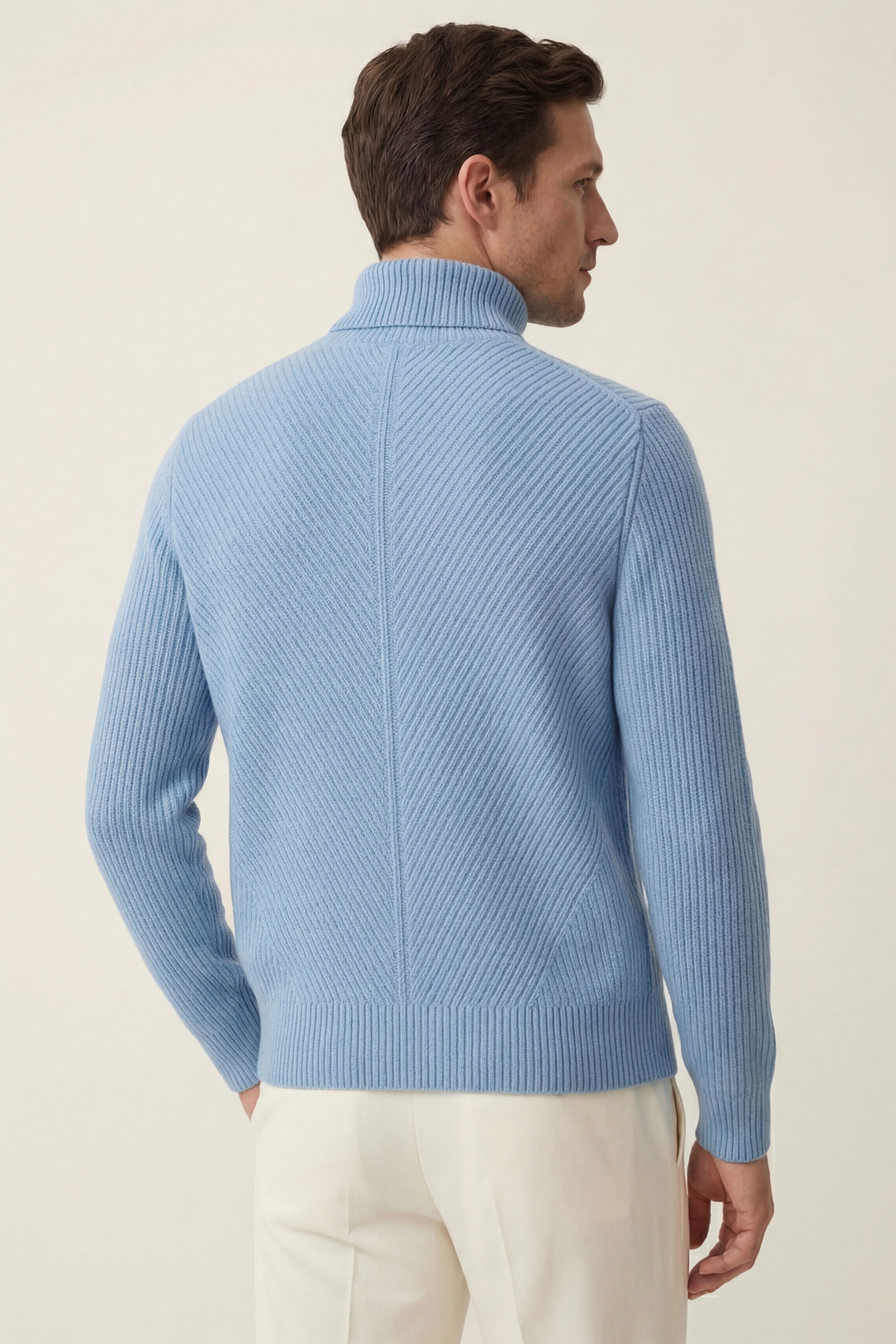 Montari Merino Wool Knit Blue