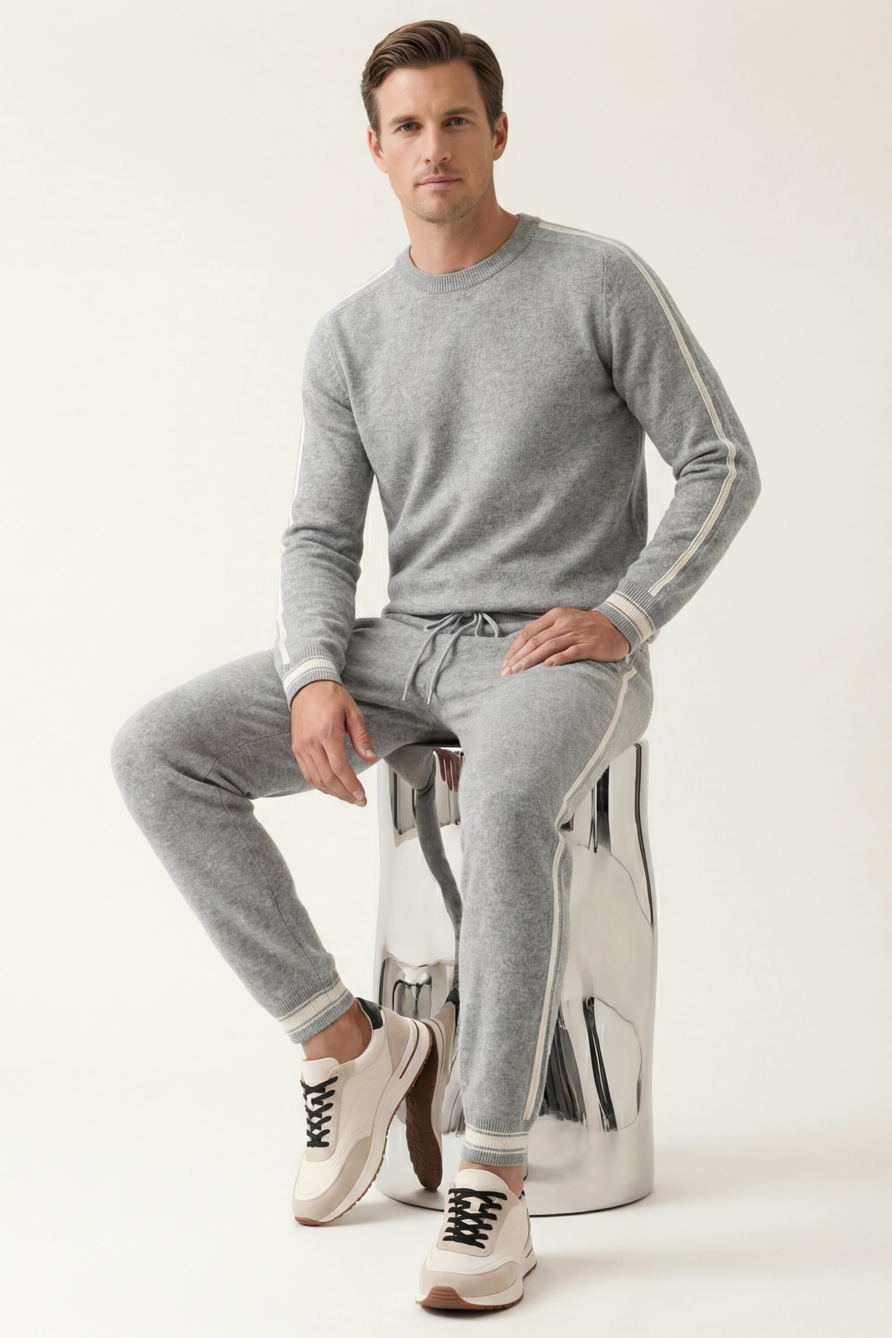 Leomar Cashmere Set Grey