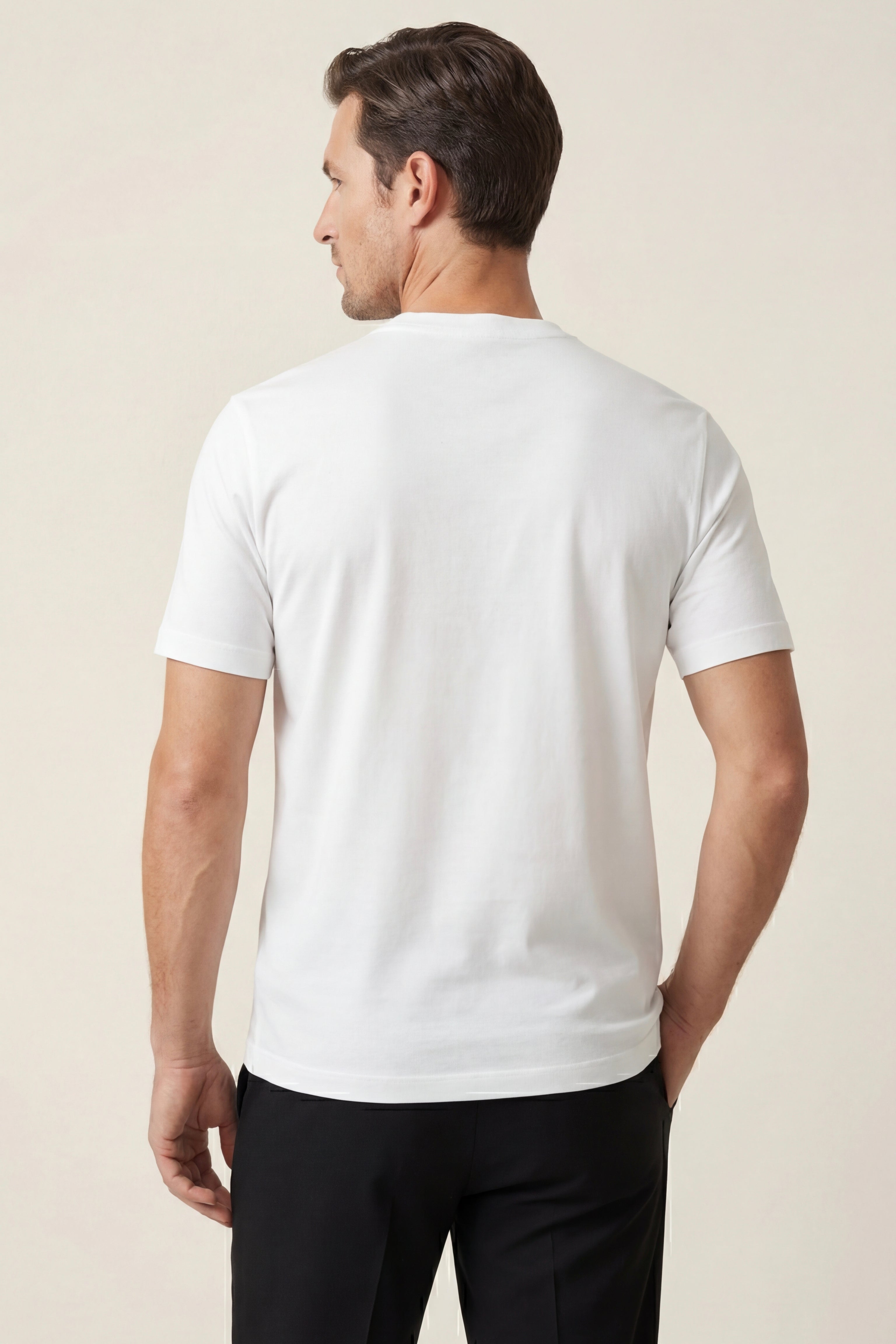 Ferrara Crew Neck T-Shirt White