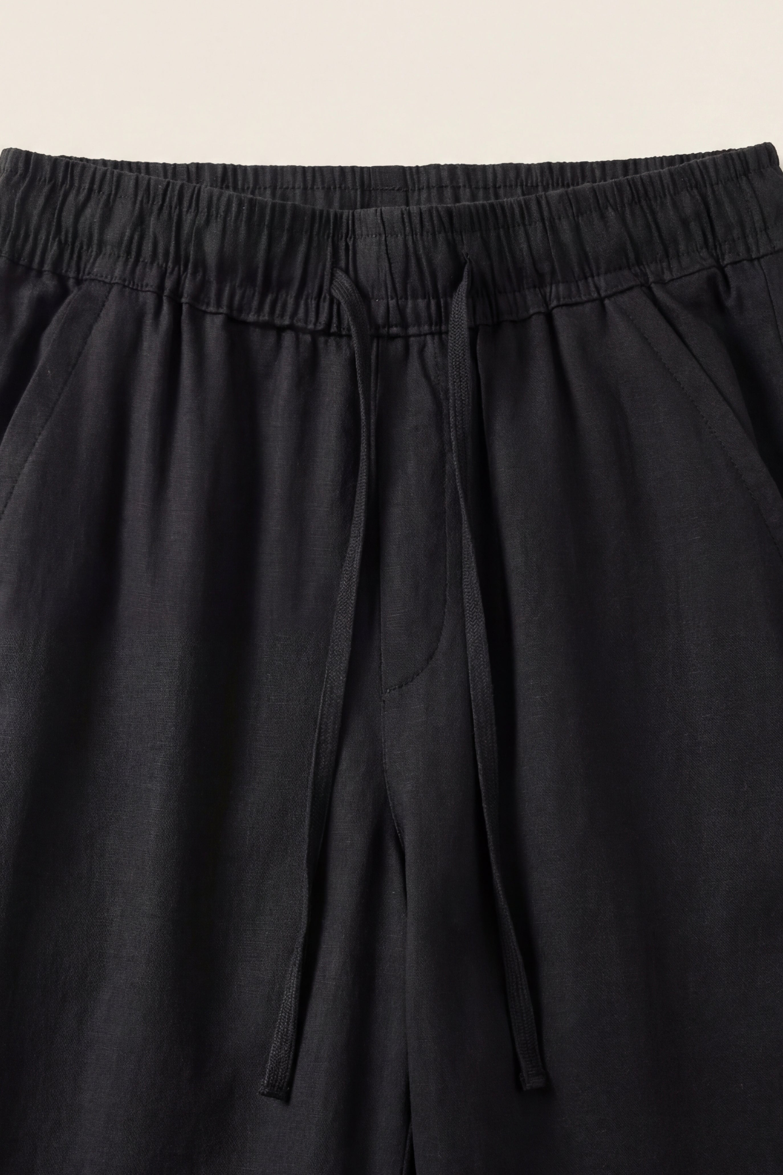 Sestri Tencel Drawstring Trouser Black