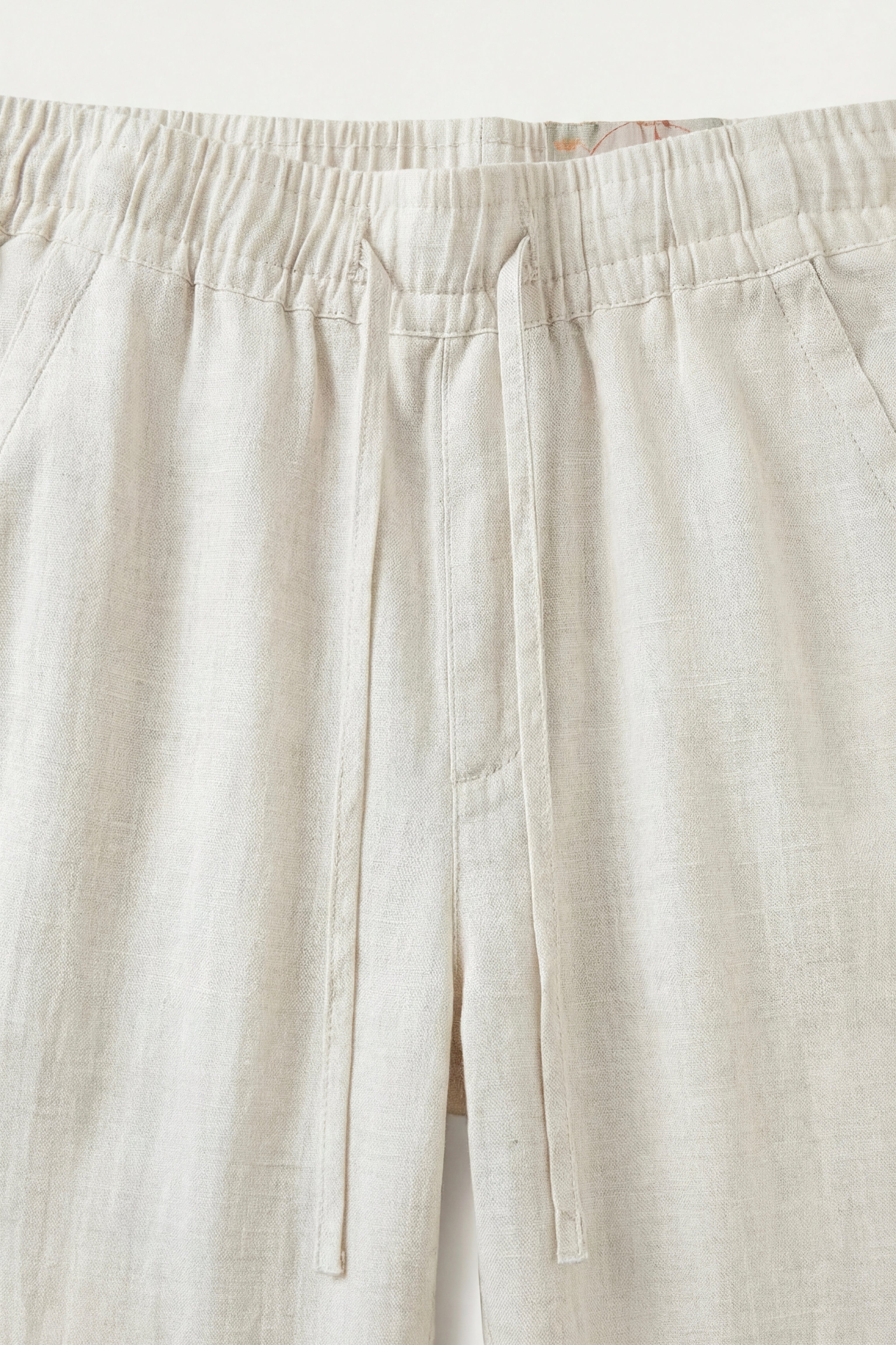 Sestri Tencel Drawstring Trouser White