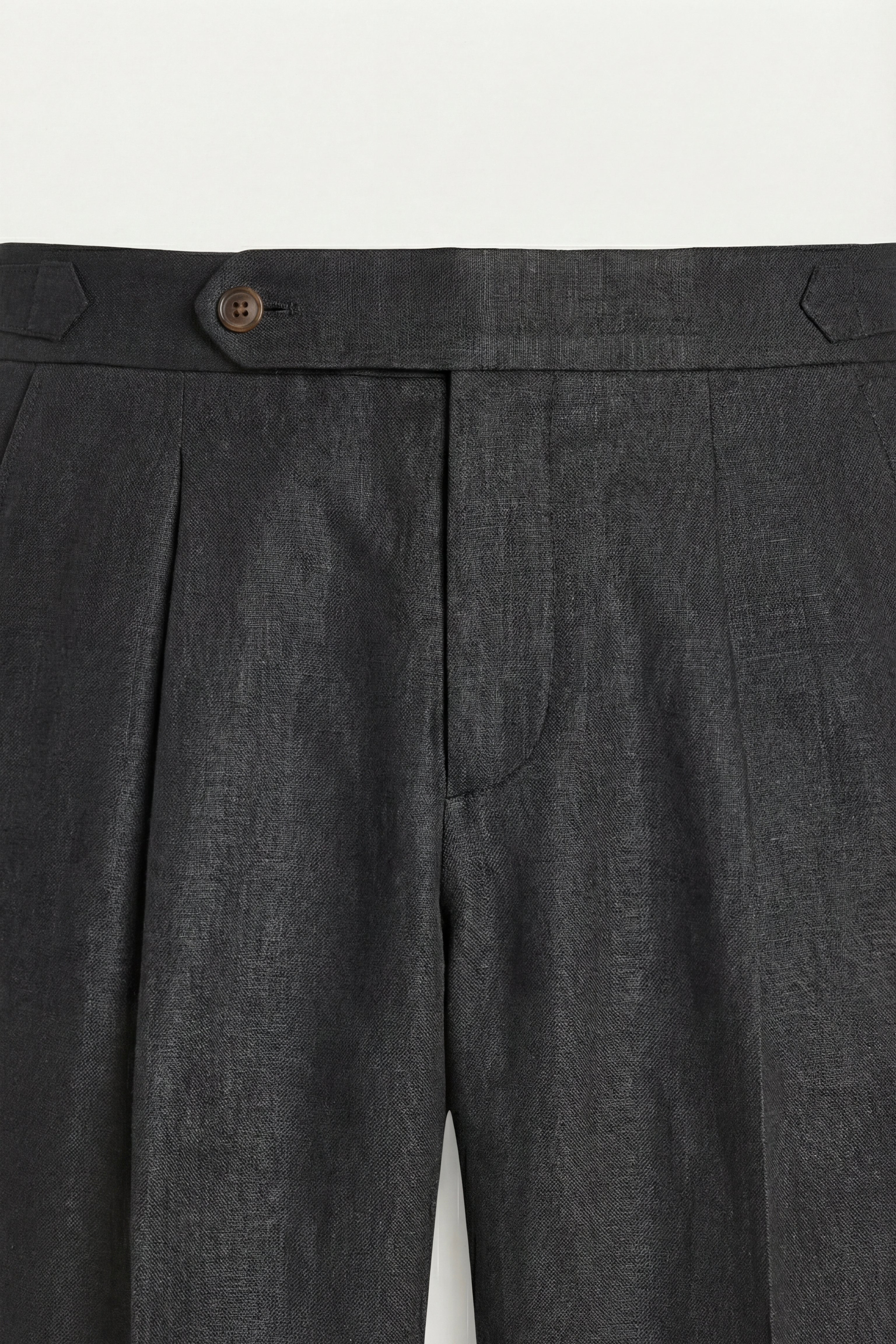 Silano Pleated Trousers Black