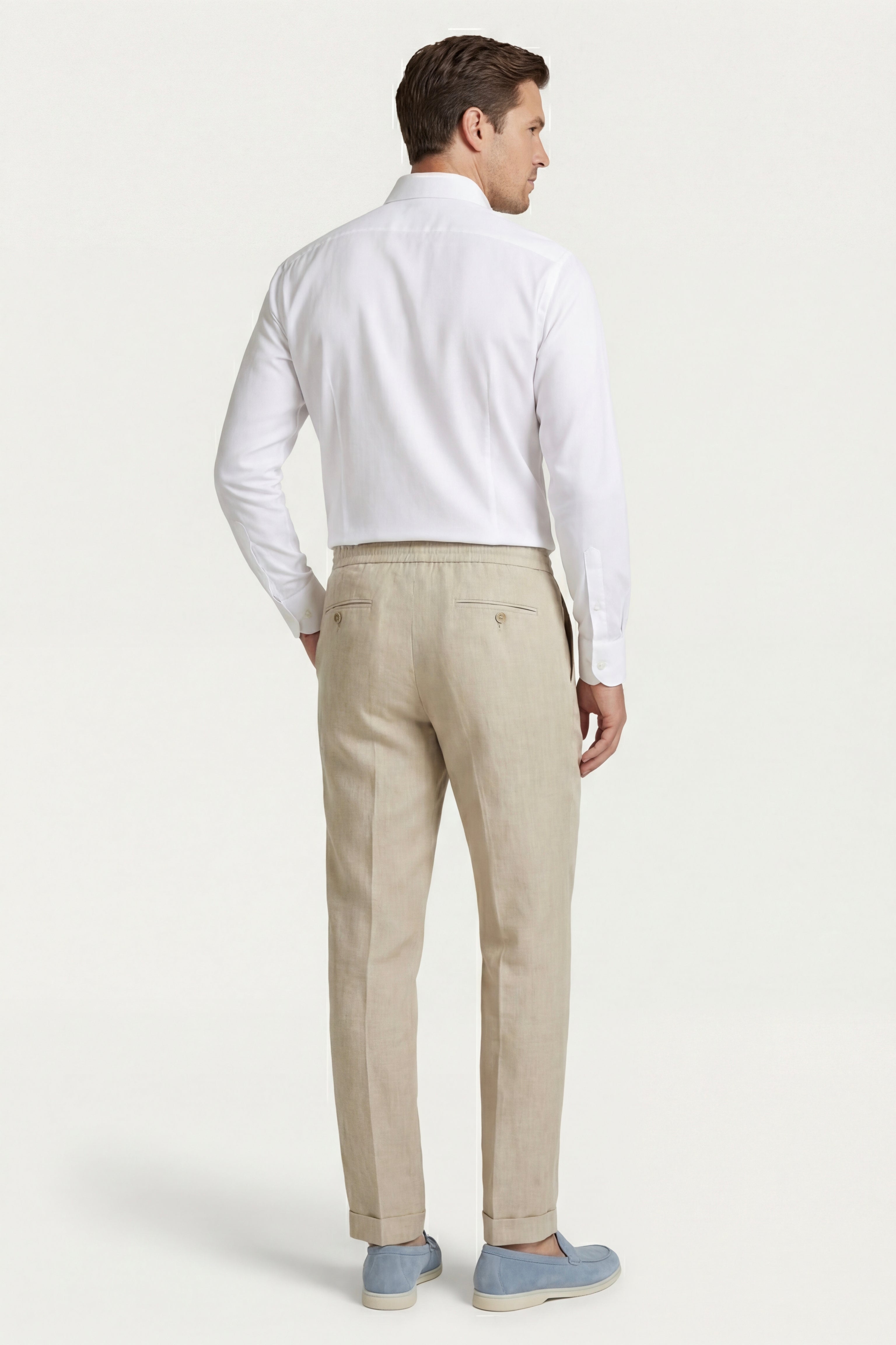 Valeno Drawstring Trousers Sand