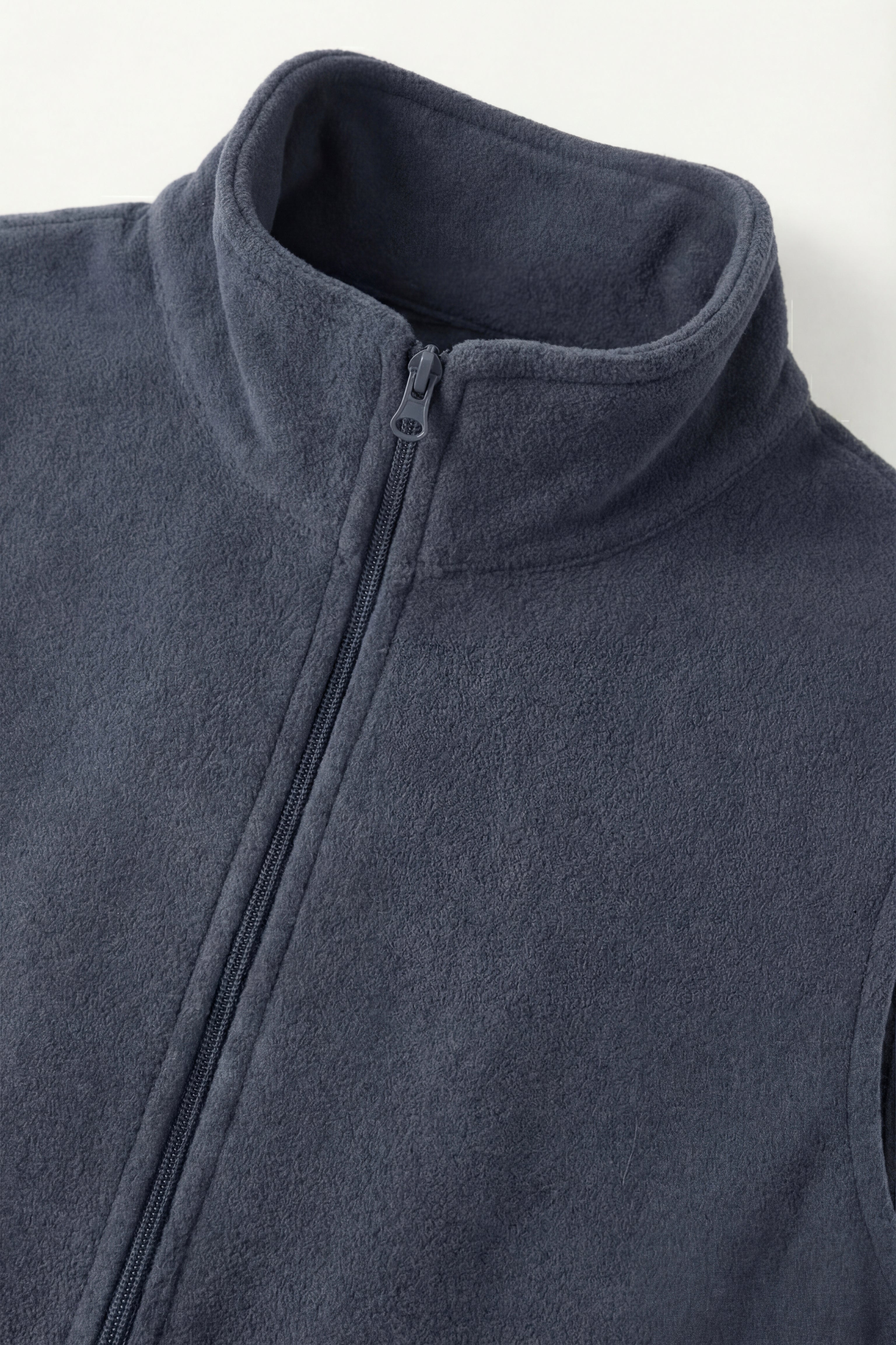 Bormio Zip Fleece Vest Blue Grey