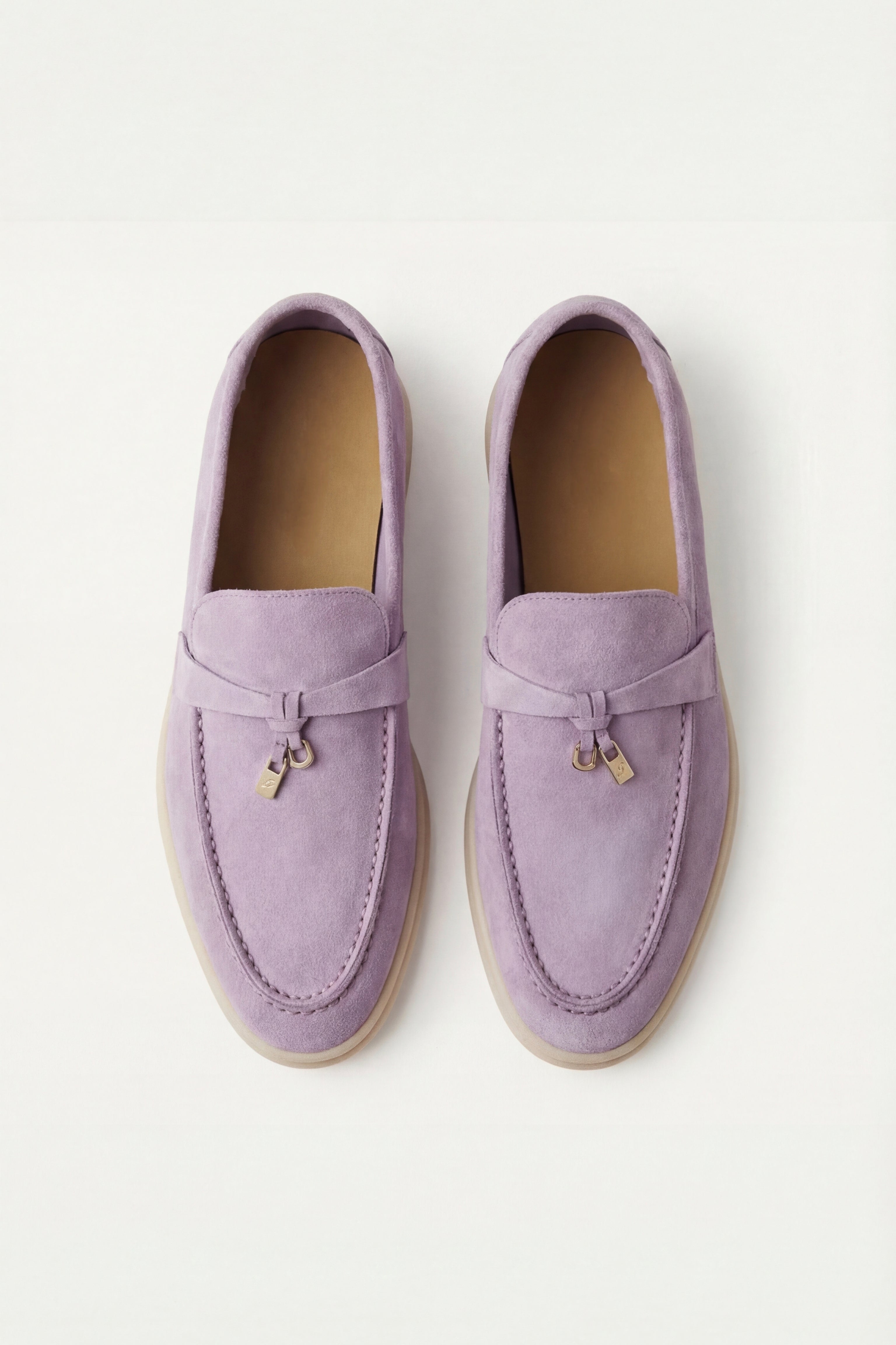 Leonis Buckle Loafer Lilac