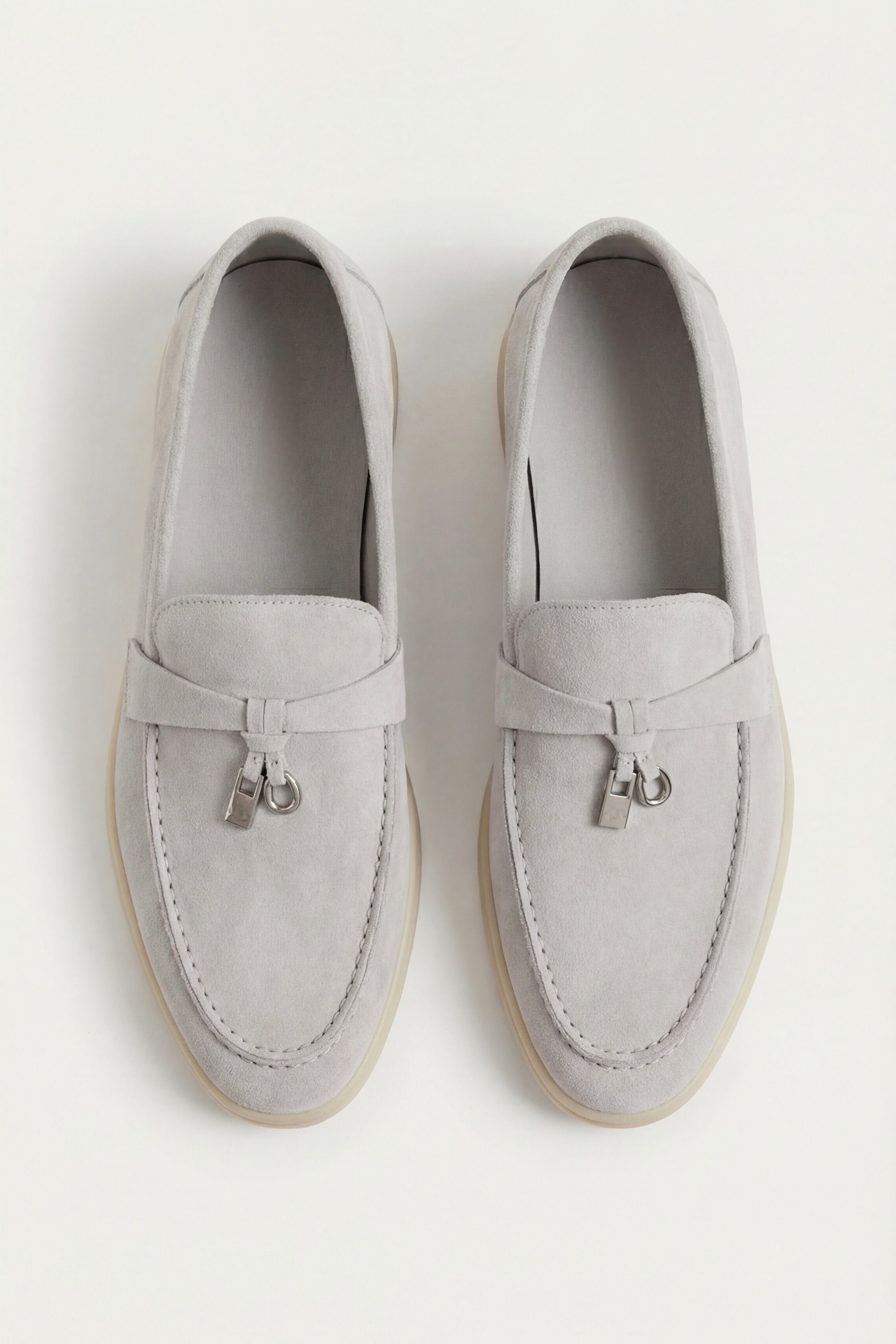 Leonis Buckle Loafer Ice Grey