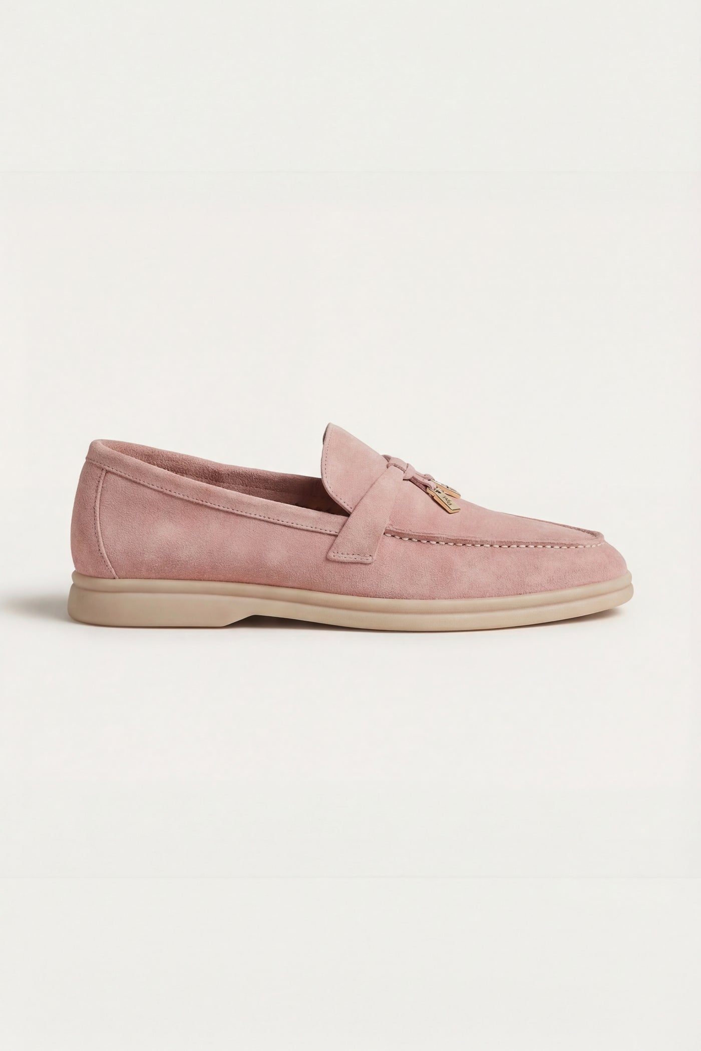 Leonis Buckle Loafer Blush Rose