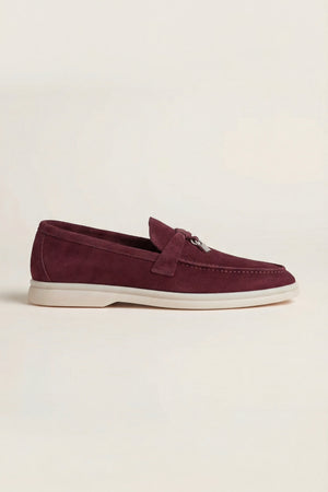 Leonis Buckle Loafer Burgundy Wine