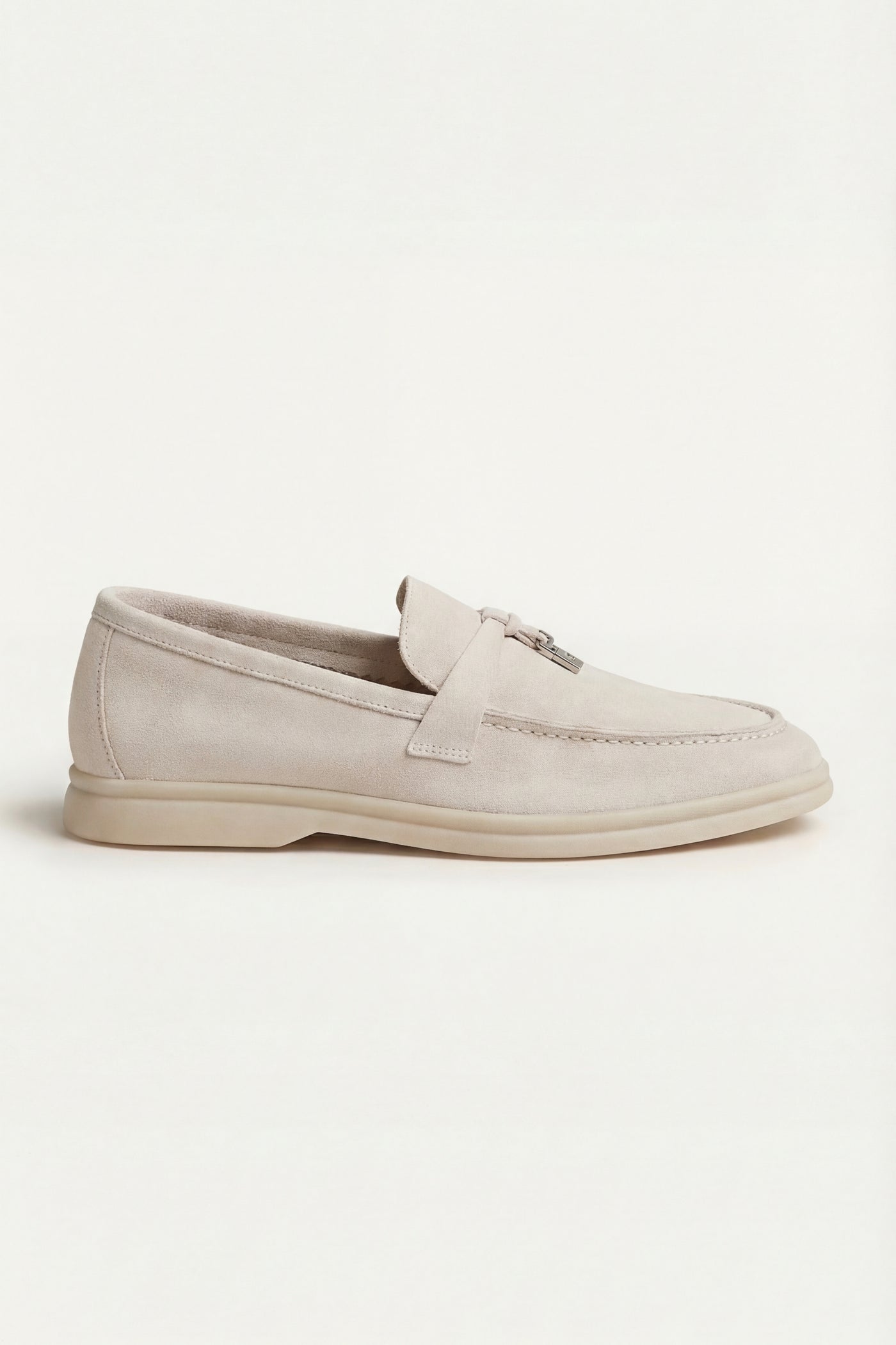 Leonis Buckle Loafer Cream