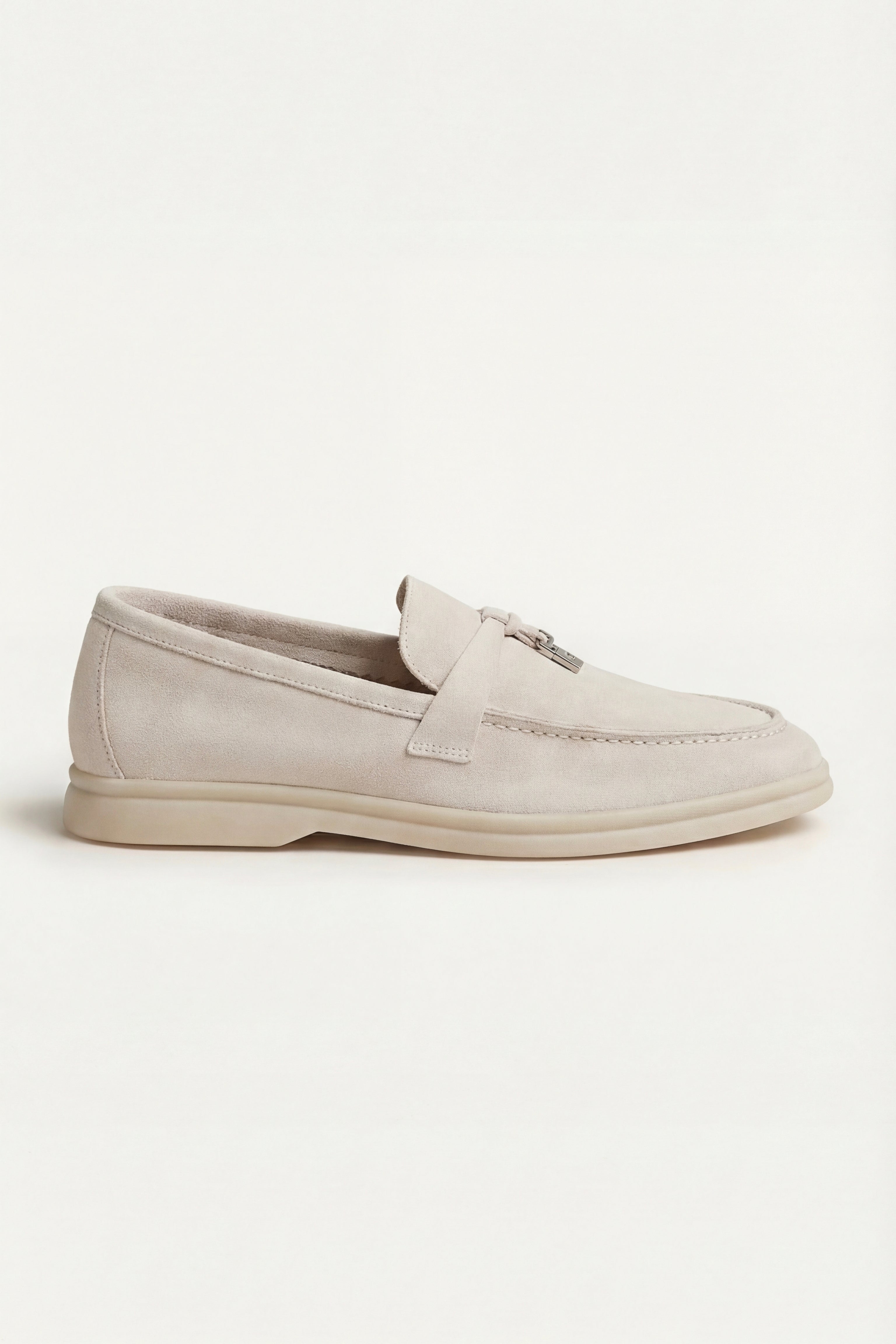 Leonis Buckle Loafer Cream