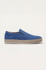 Valeno Suede City Loafers Blue