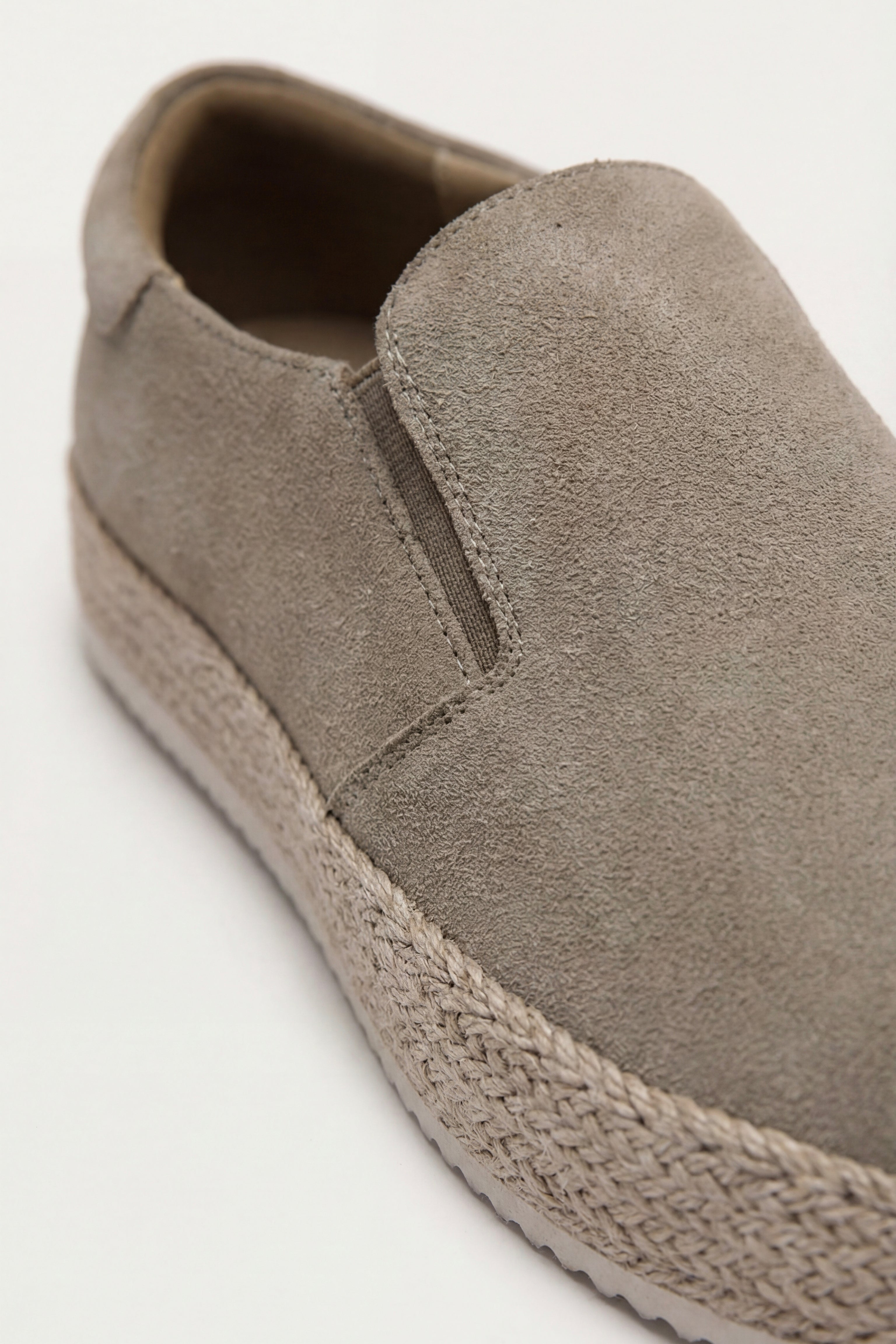 Valeno Suede City Loafers Khaki