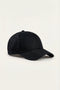 Silano Linen Cap Black