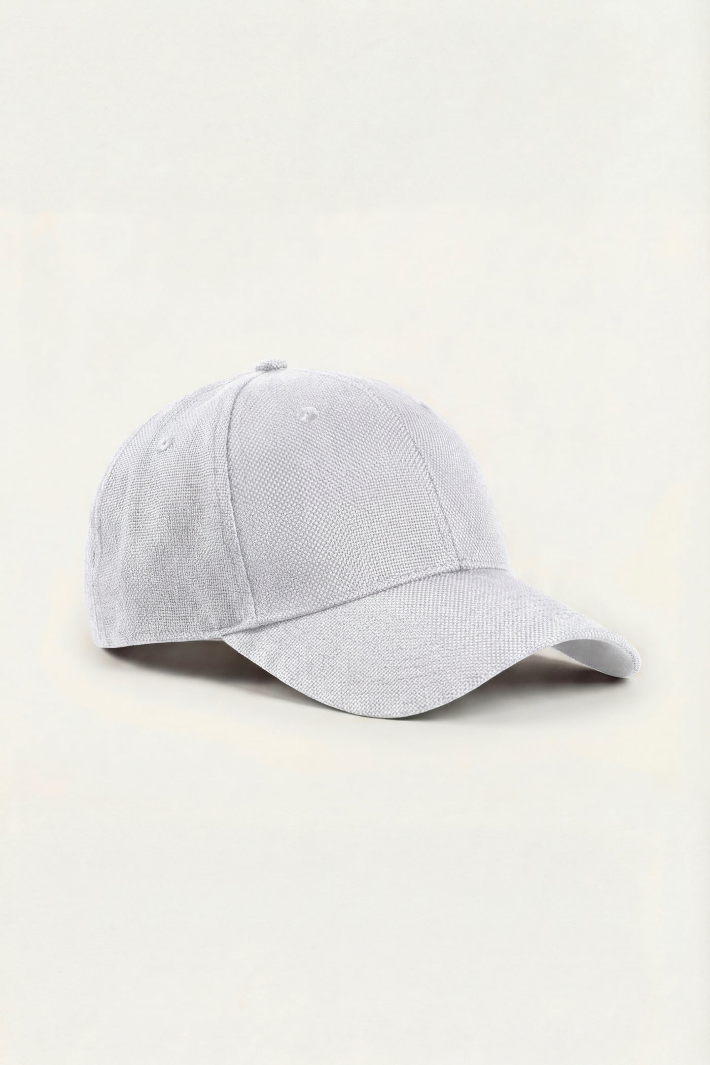 Silano Linen Cap White